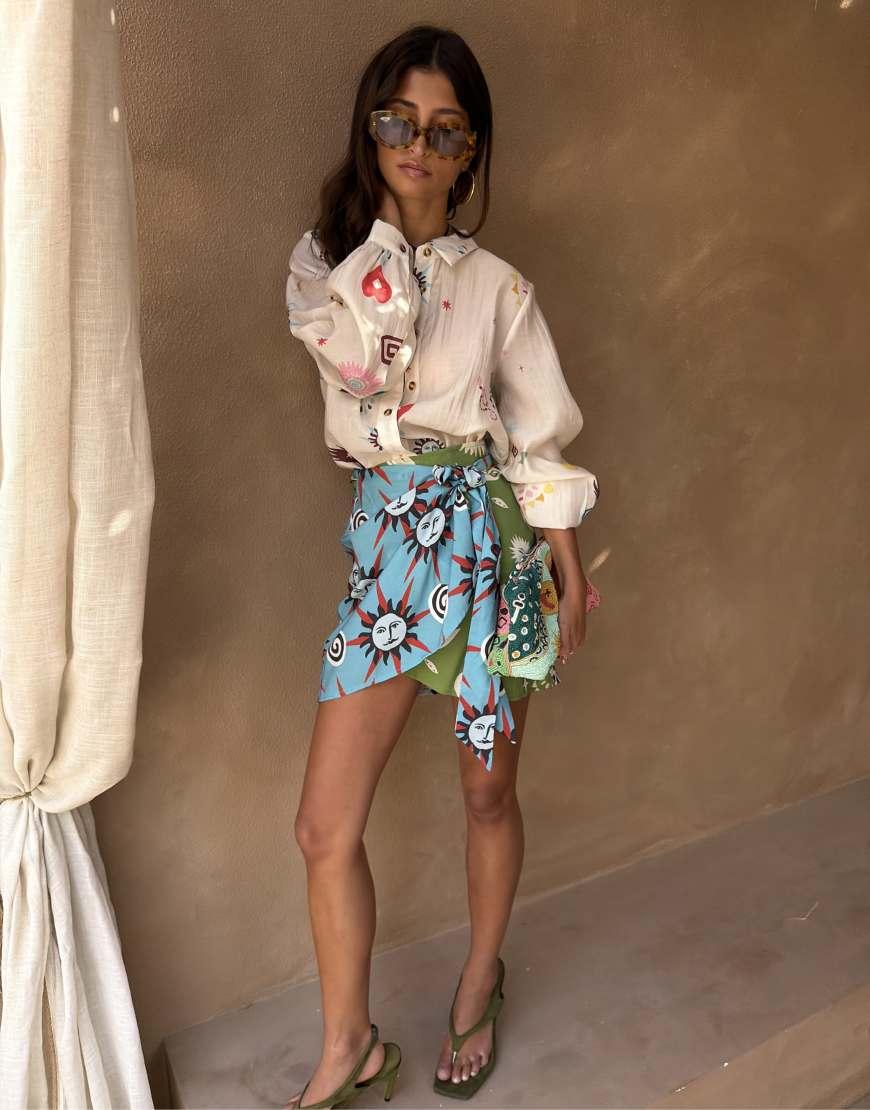 never fully dressed brown and blue skirt Buy Never Fully Dressed Brown And Pink Lace Lily Skirt from Next USA