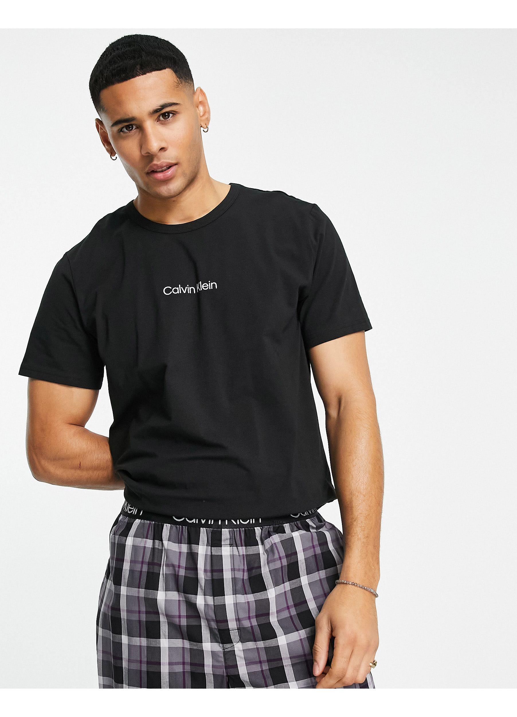 Calvin Klein Sleep T-shirt And Shorts 