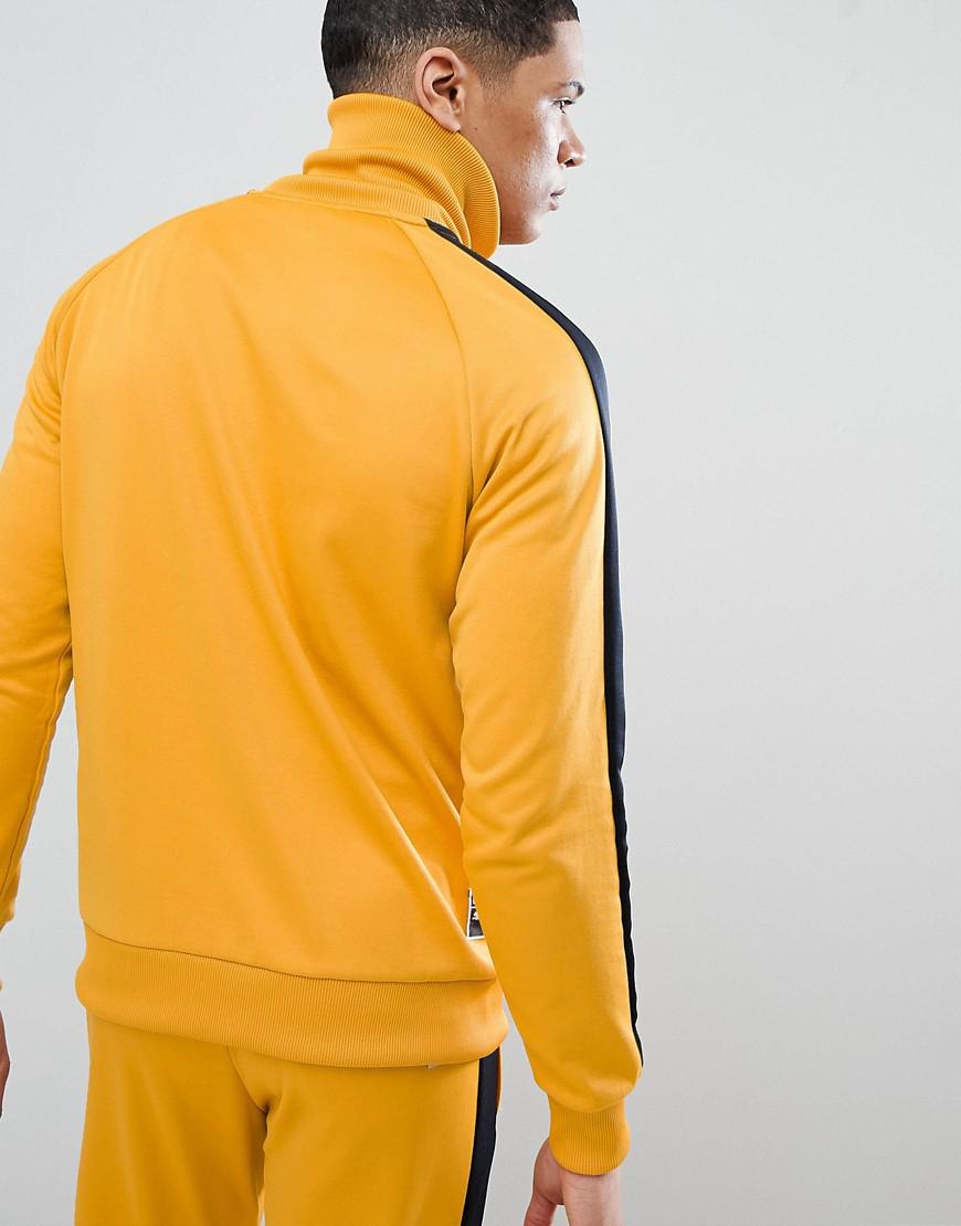 PUMA T7 Vintage Track Jacket In Yellow 57498548 for Men | Lyst