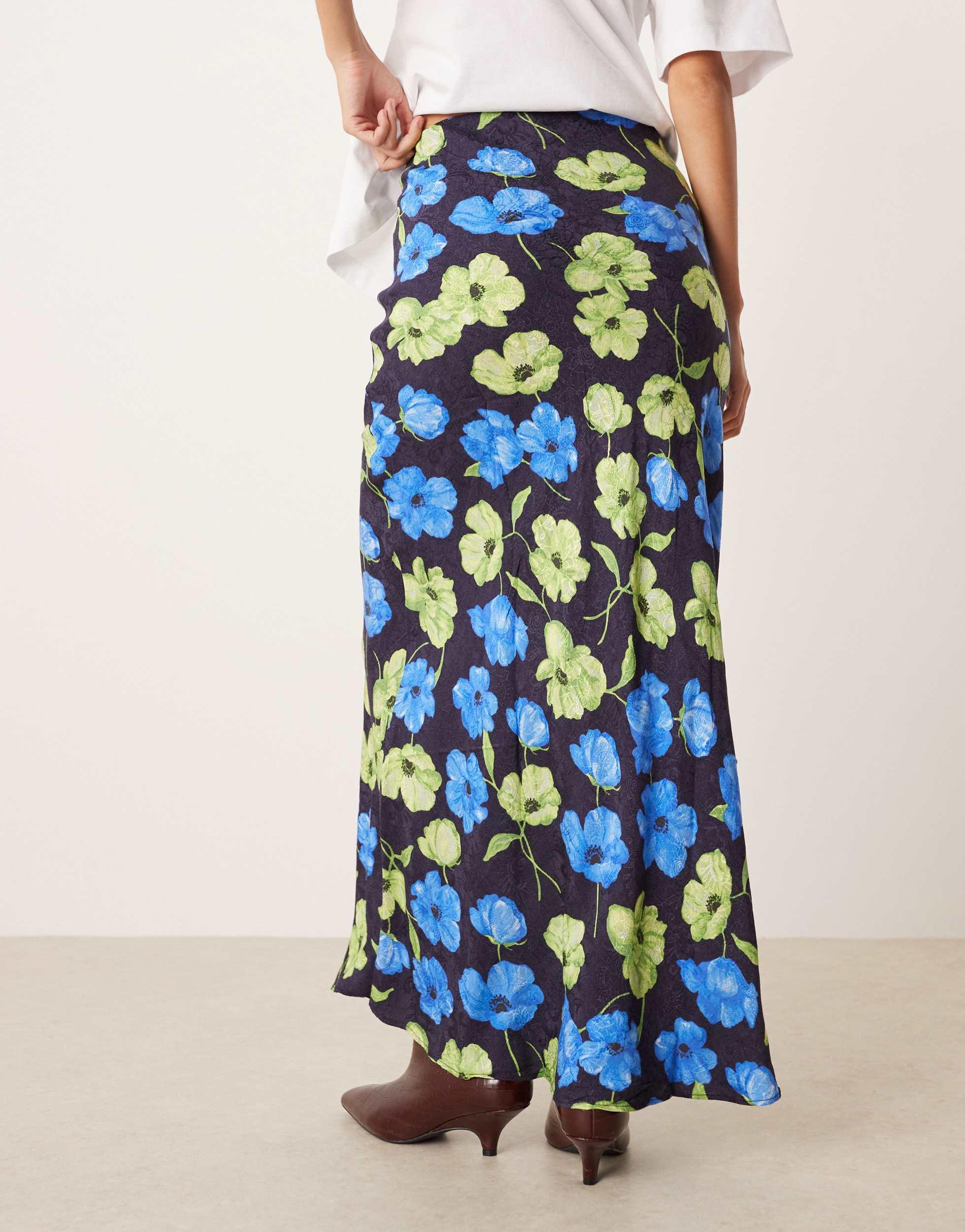 Jupe Plissée Mango Jupe Fleurie Jupes Longues Mango Pour Femme