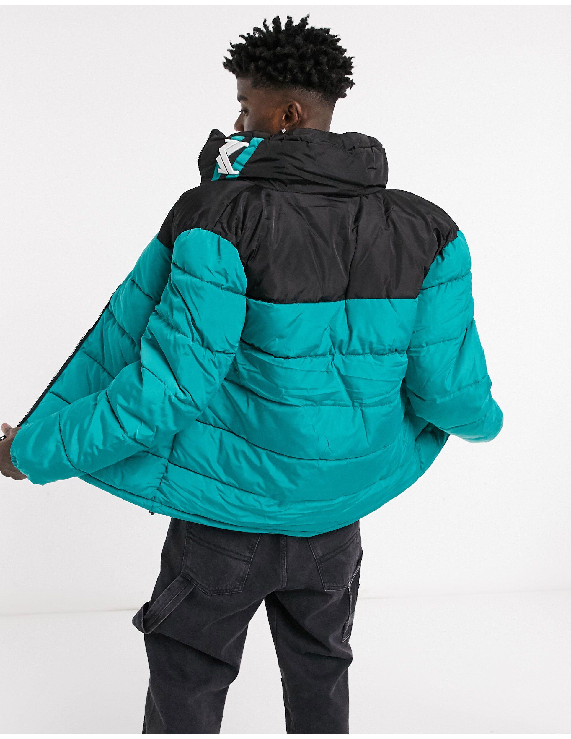 Reversible Puffer Jacket Karl Kani Windbreaker Karl Kani Og