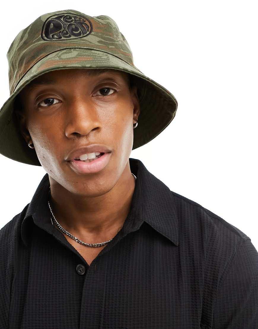 Pretty Green Prestleigh Pocket Hat Khaki