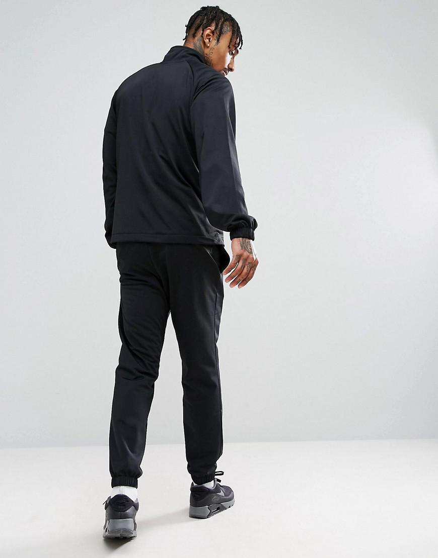 Nike Synthetic Polyknit Tracksuit Set in Black for Men - Lyst