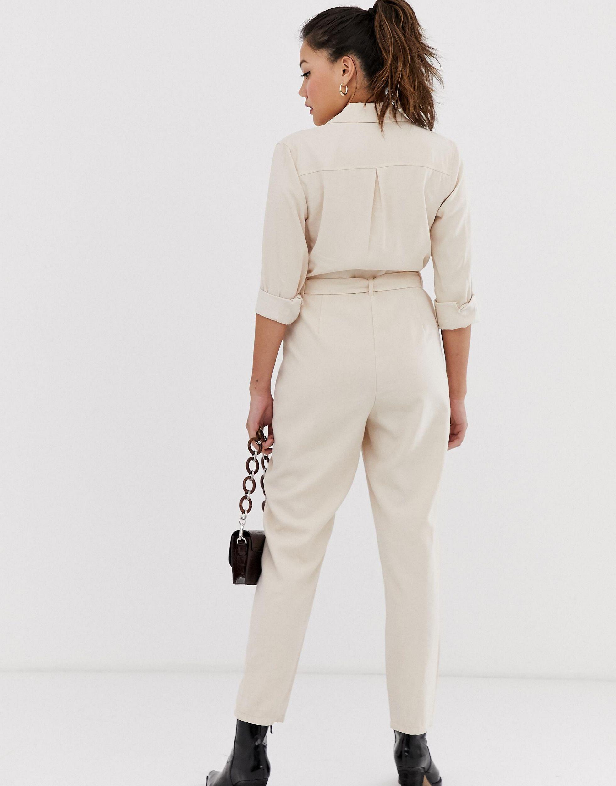 miss selfridge denim boiler suit