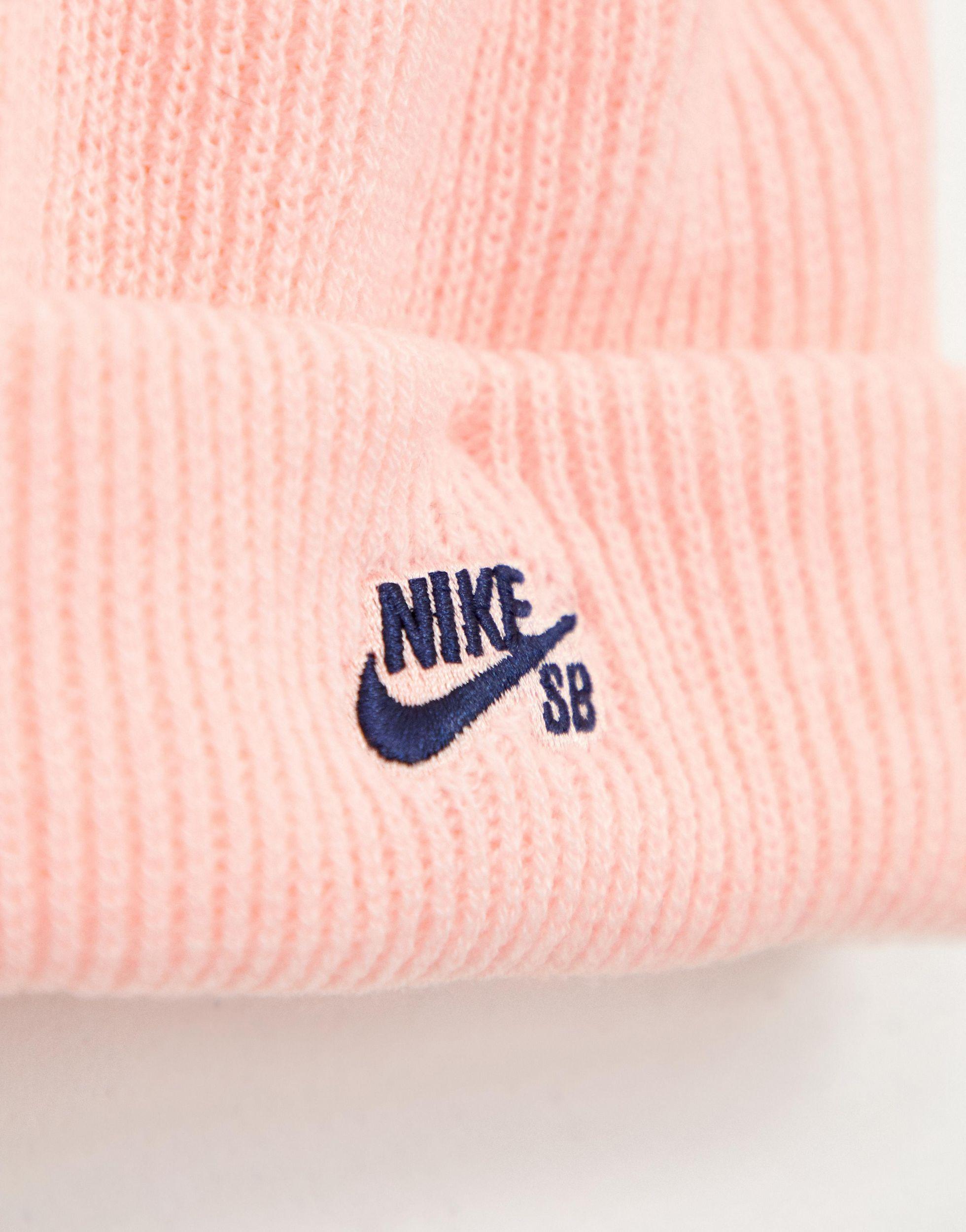 Nike Sb Fisherman Beanie Hat in Pink | Lyst Australia