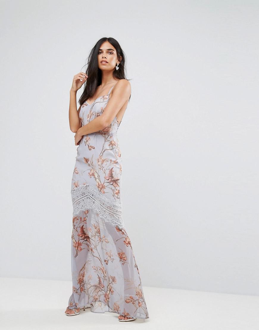 hope and ivy floral maxi dress