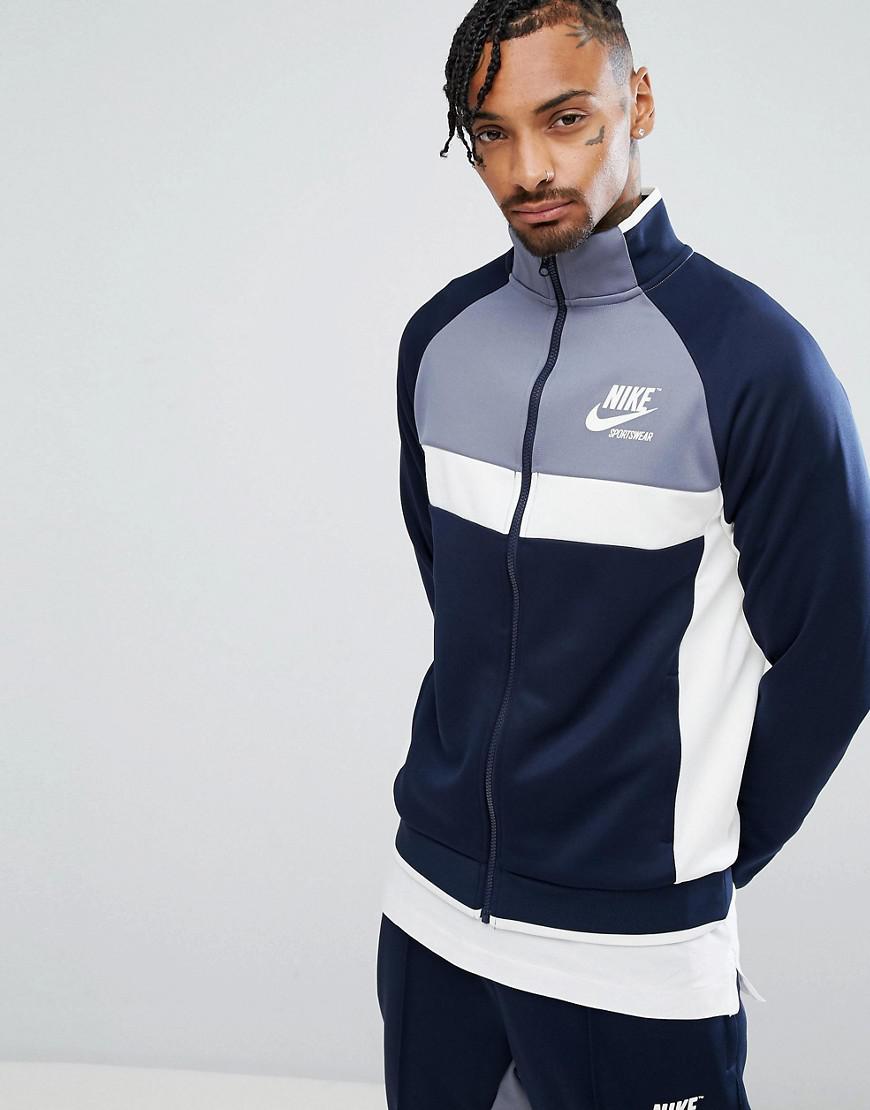 nike sportswear track top
