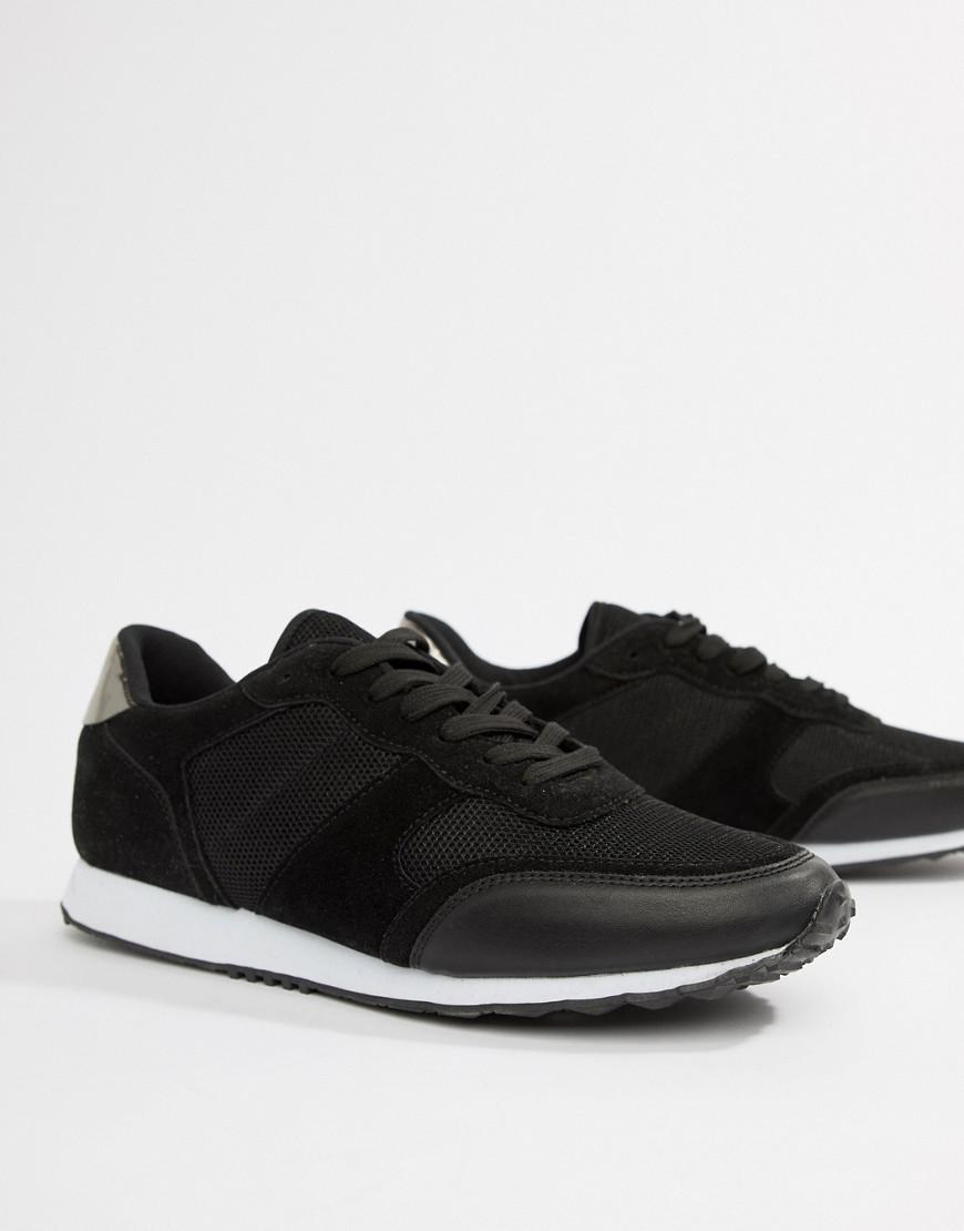 KG by Kurt Geiger Kg By Kurt Geiger Sneakers In Black for Kg By Kurt Geiger – Lack Schnürschuhe | ASOS