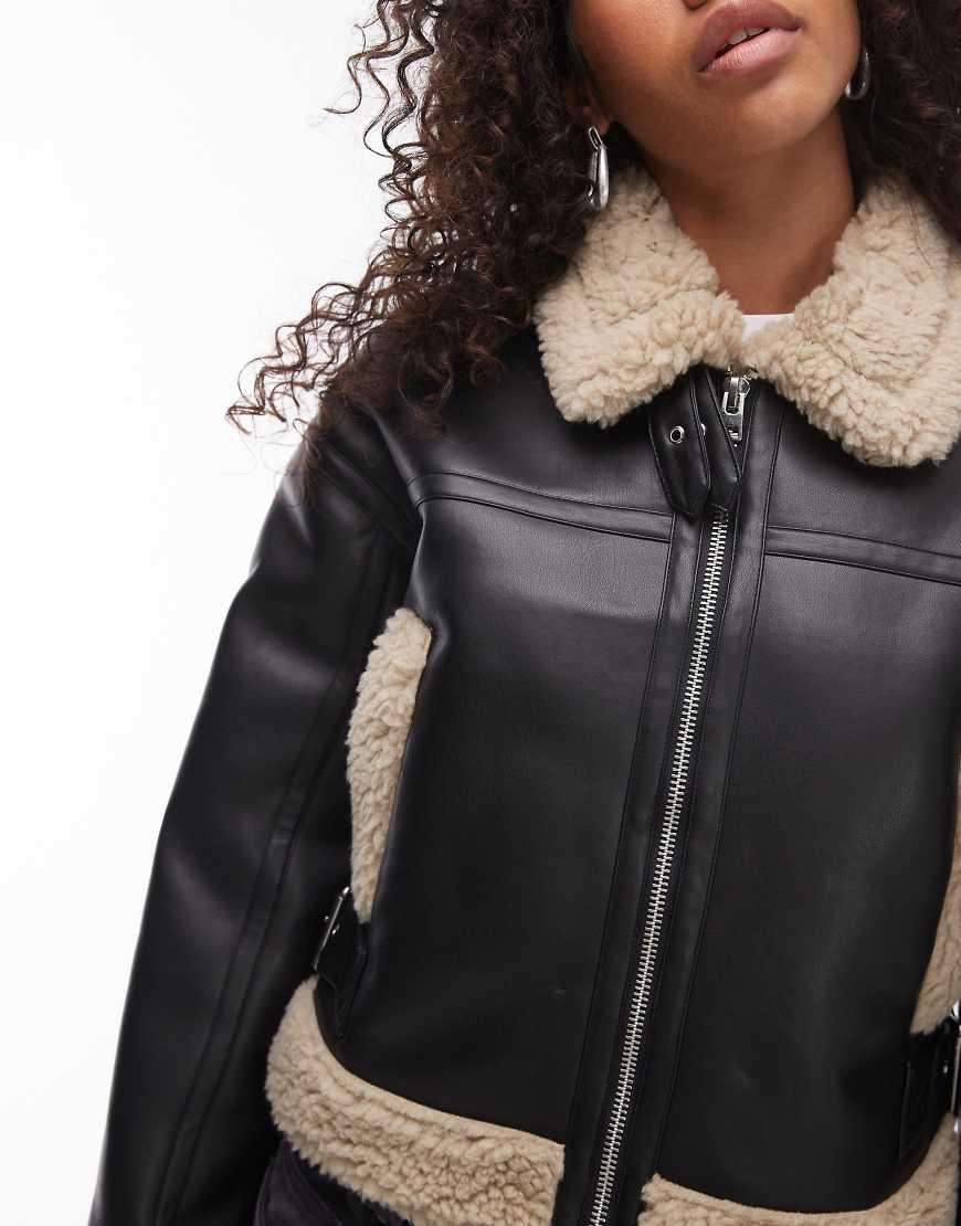 TOPSHOP Leather jackets for Women Online Sale up to 40% off