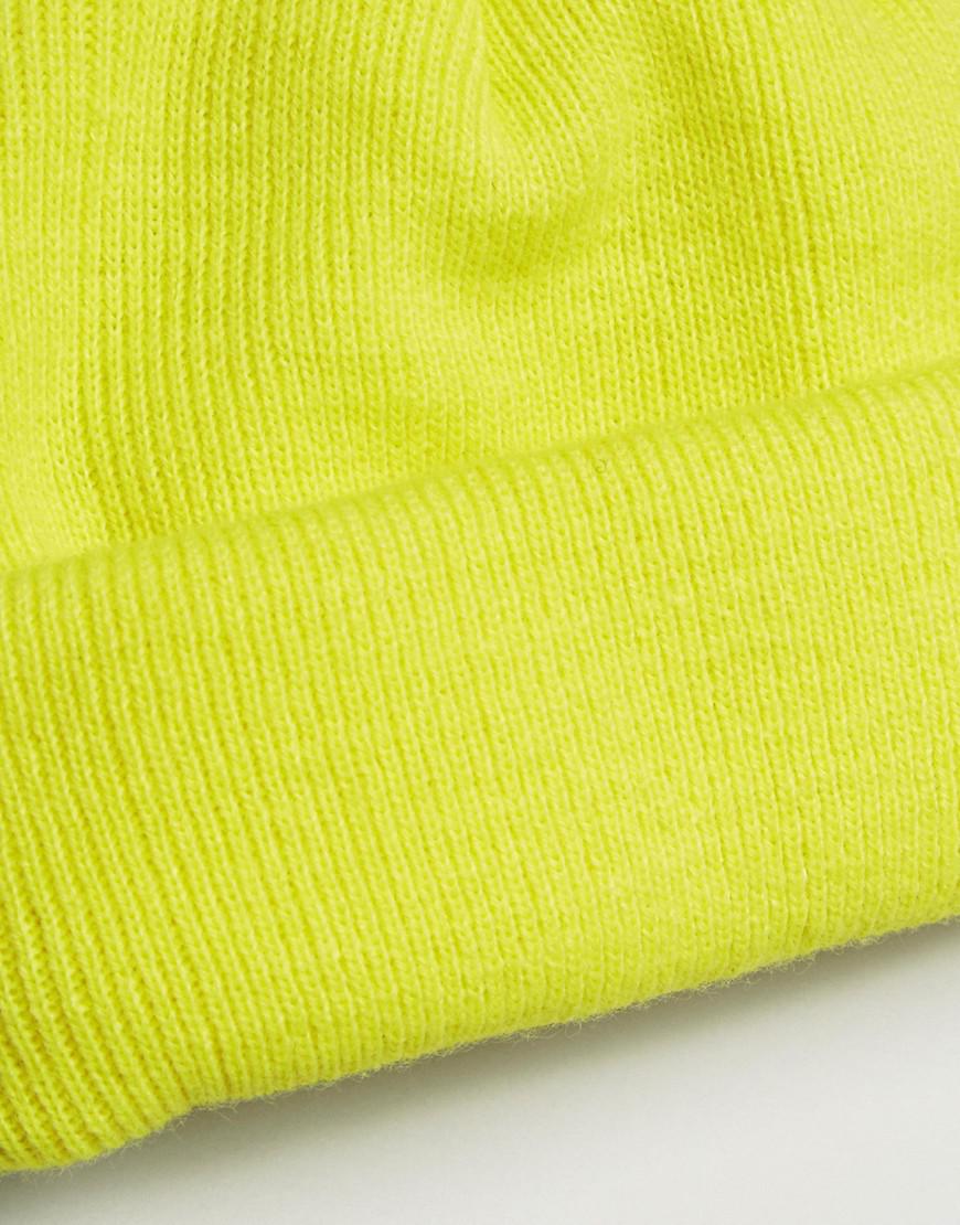 neon fisherman beanie