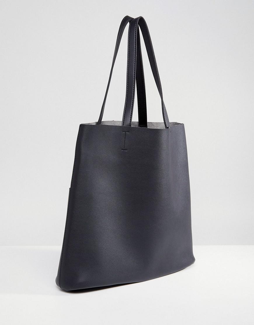 Claudia Canova Tote Bag With Front Pocket in Black - Lyst