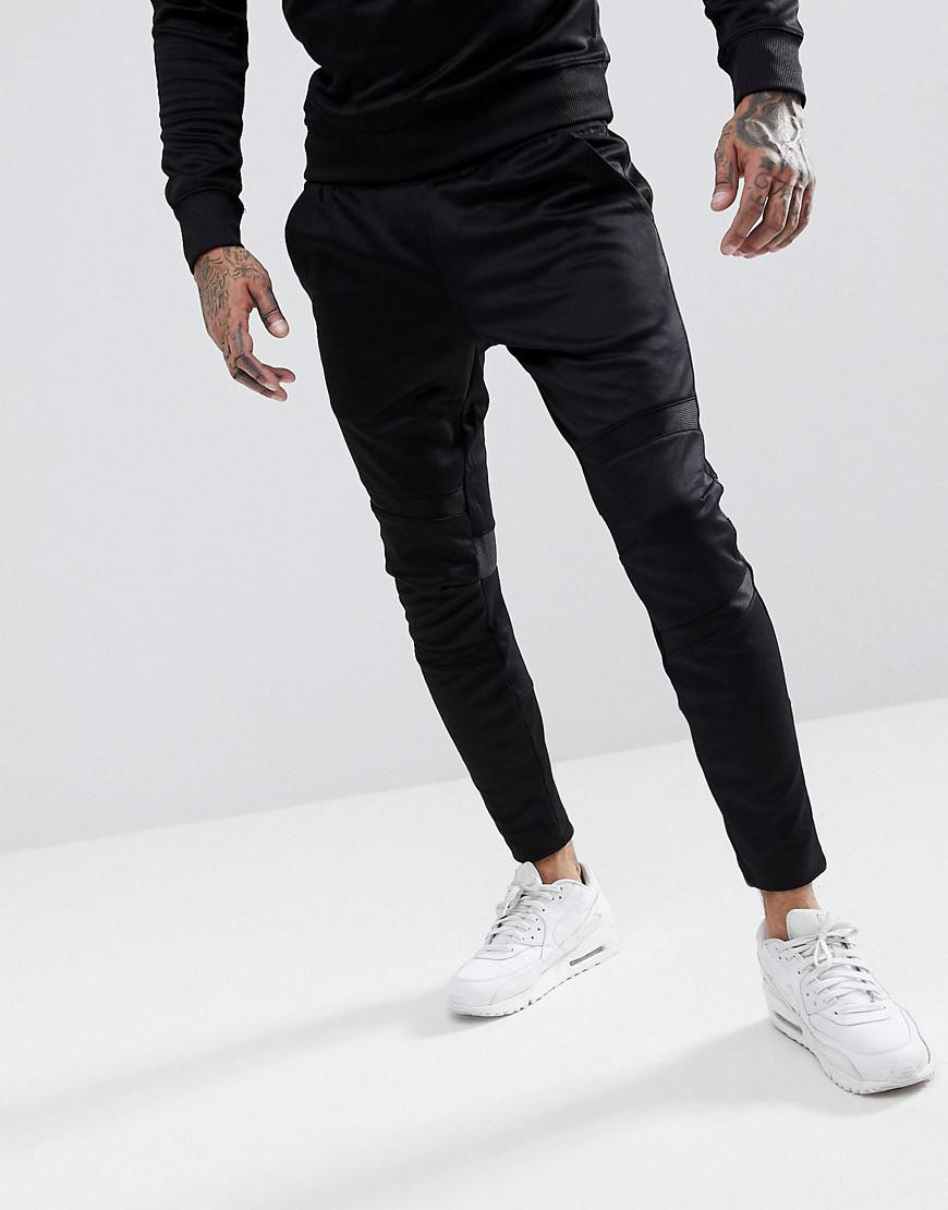 Black G-Star Men/'s Motac Slim Tapered Joggers
