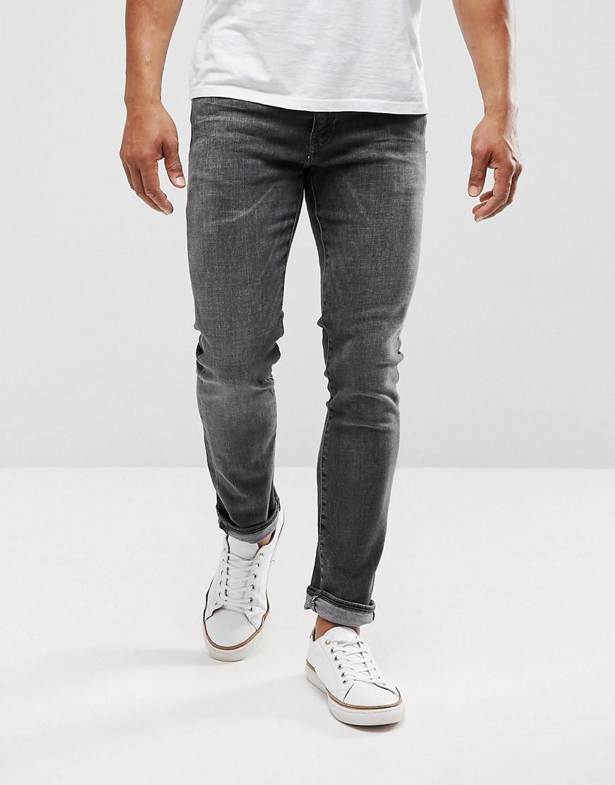 levi's dark grey jeans