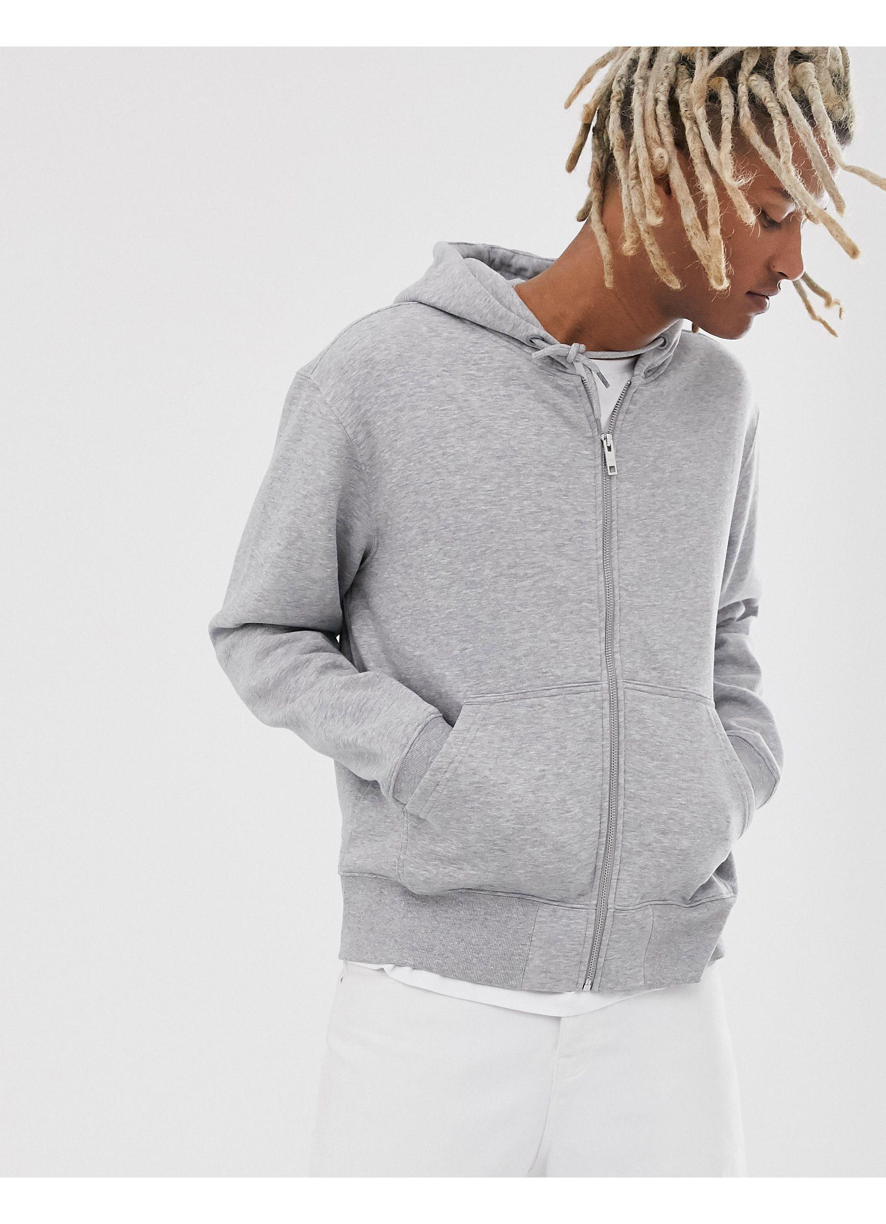 weekday zip sweater
