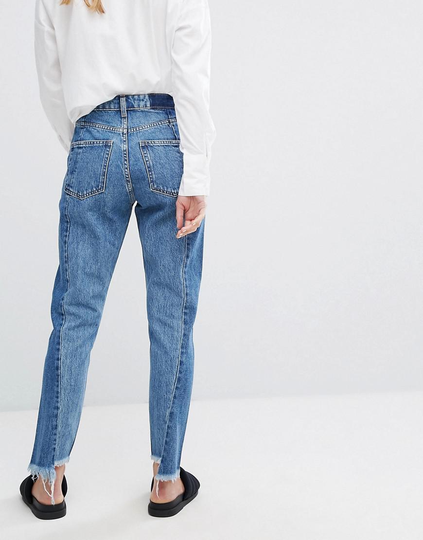 asos two tone jeans