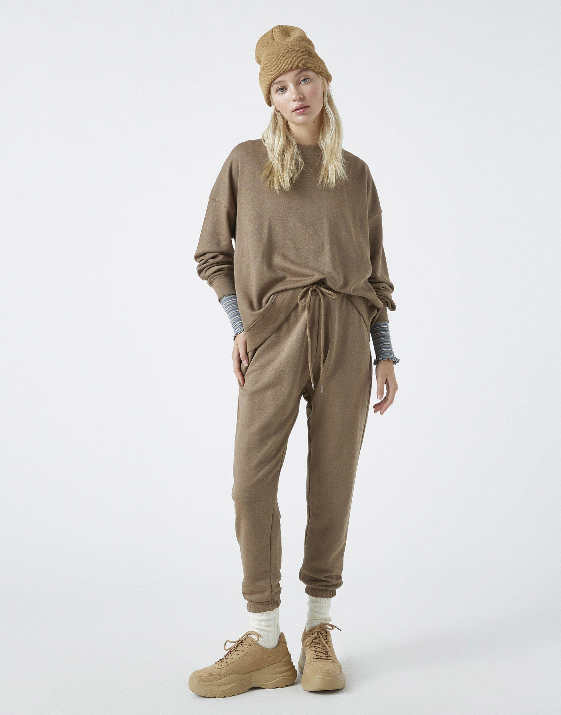 Pull\u0026Bear Cotton Tracksuit Sweat And 
