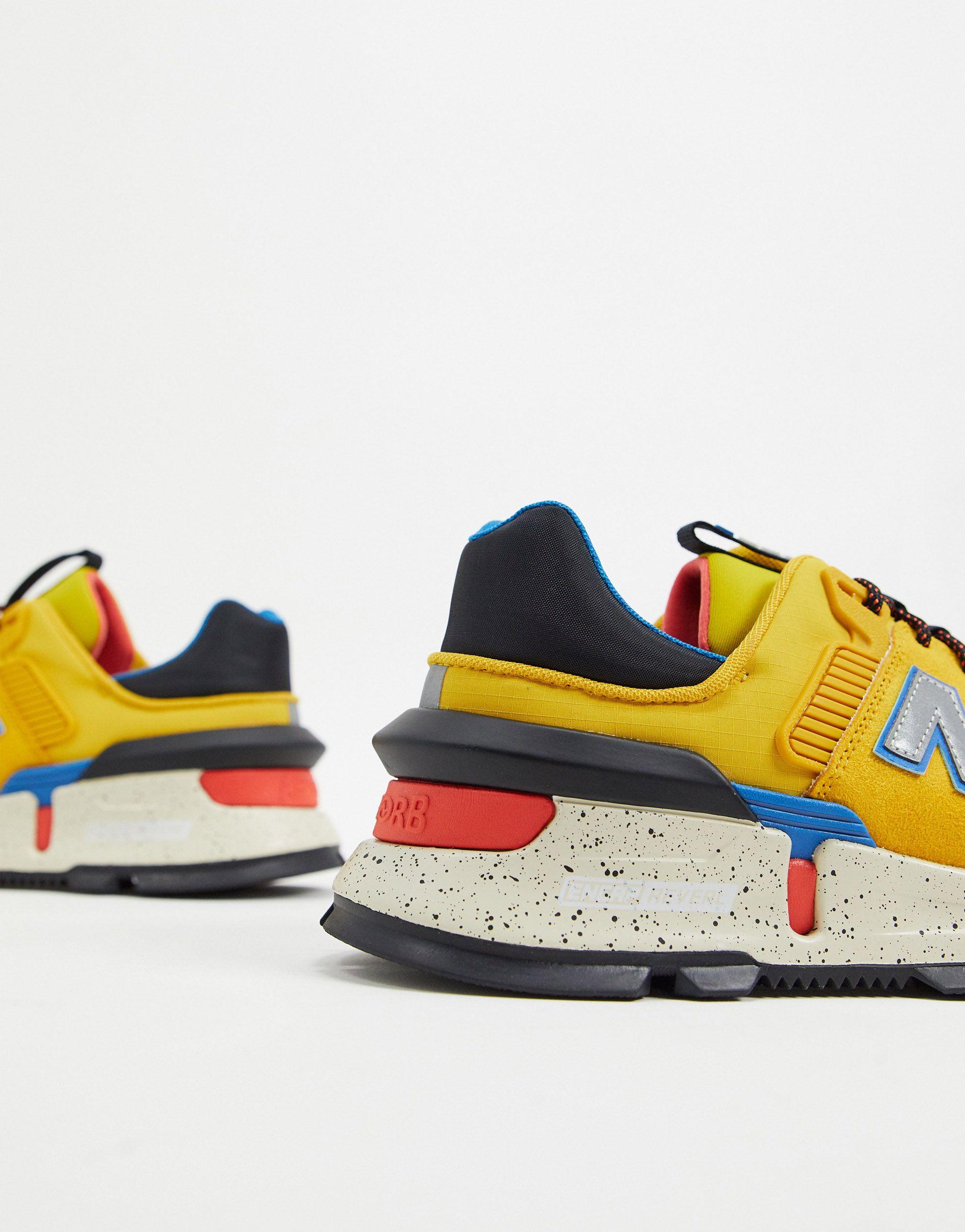 New Balance 997 Trainers in Yellow for Men | Lyst