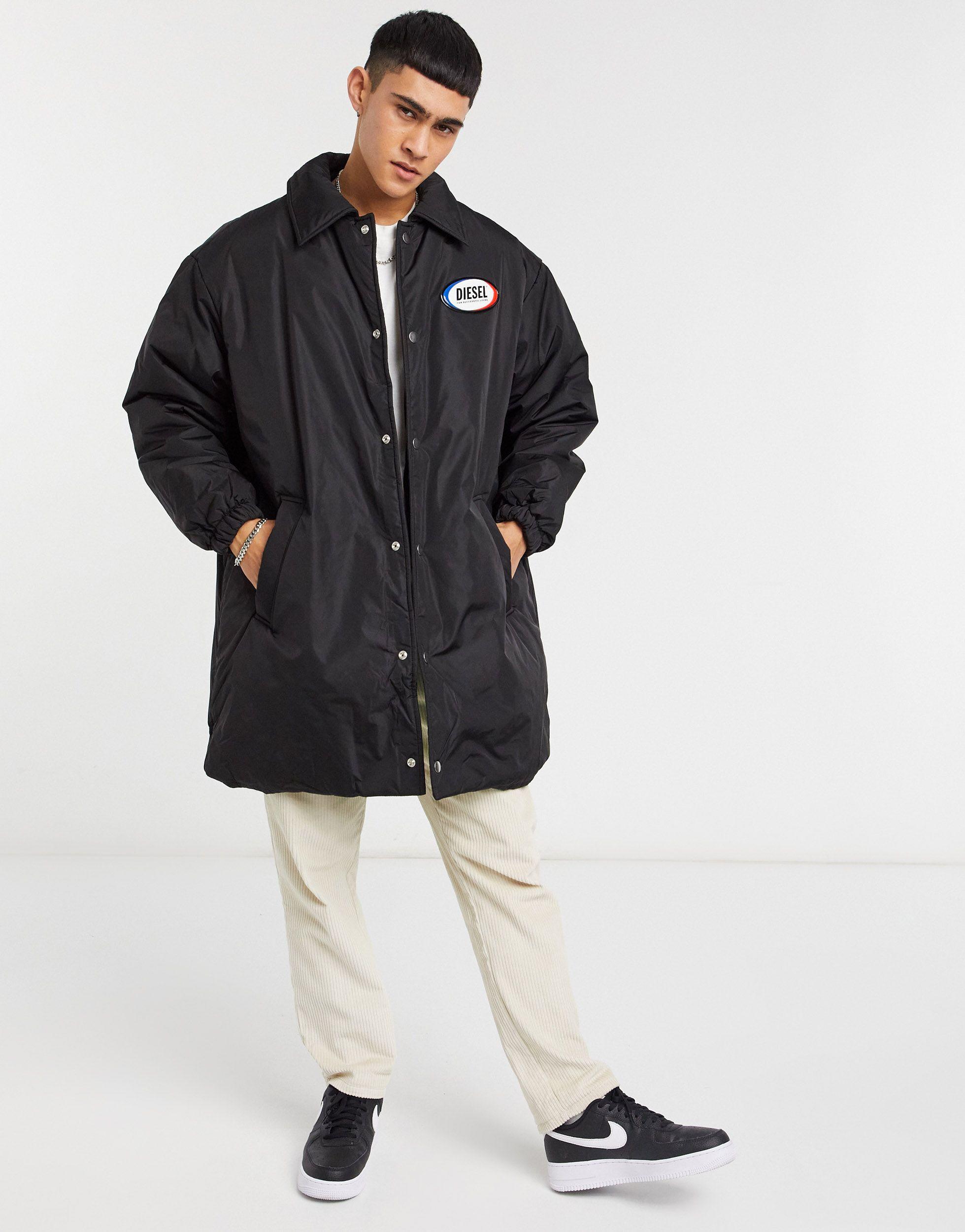 longline coach jacket