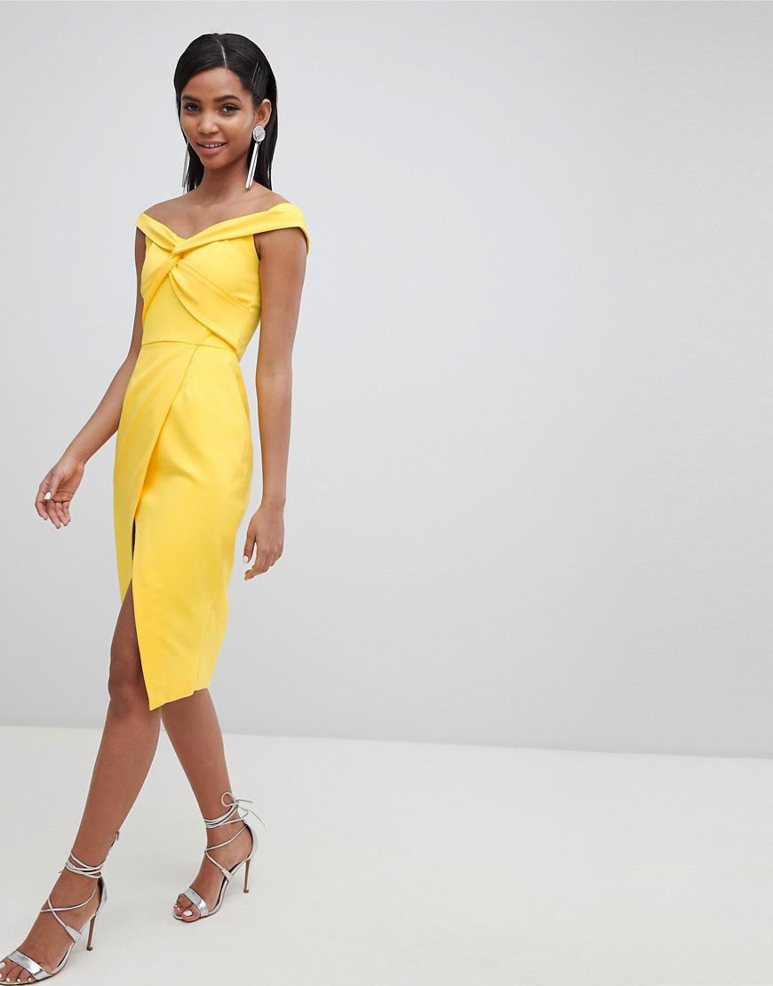 lavish alice yellow dress