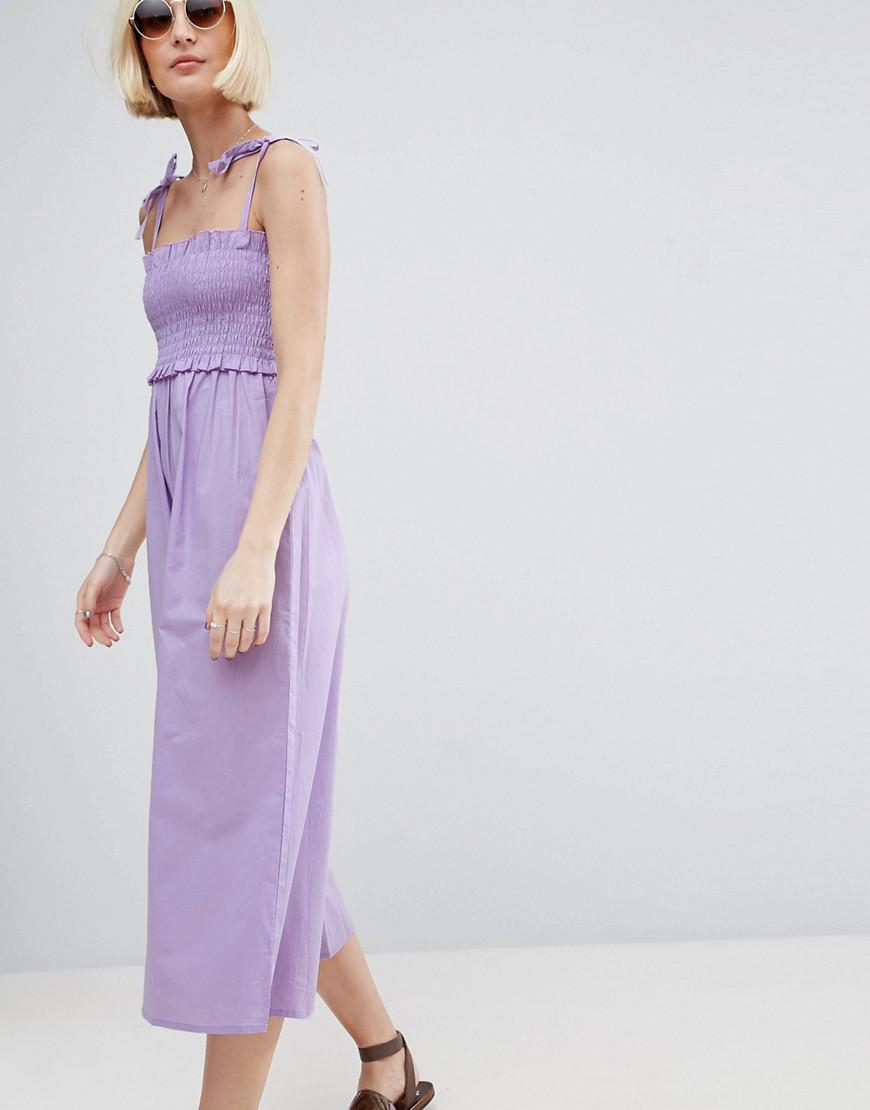 asos lilac jumpsuit