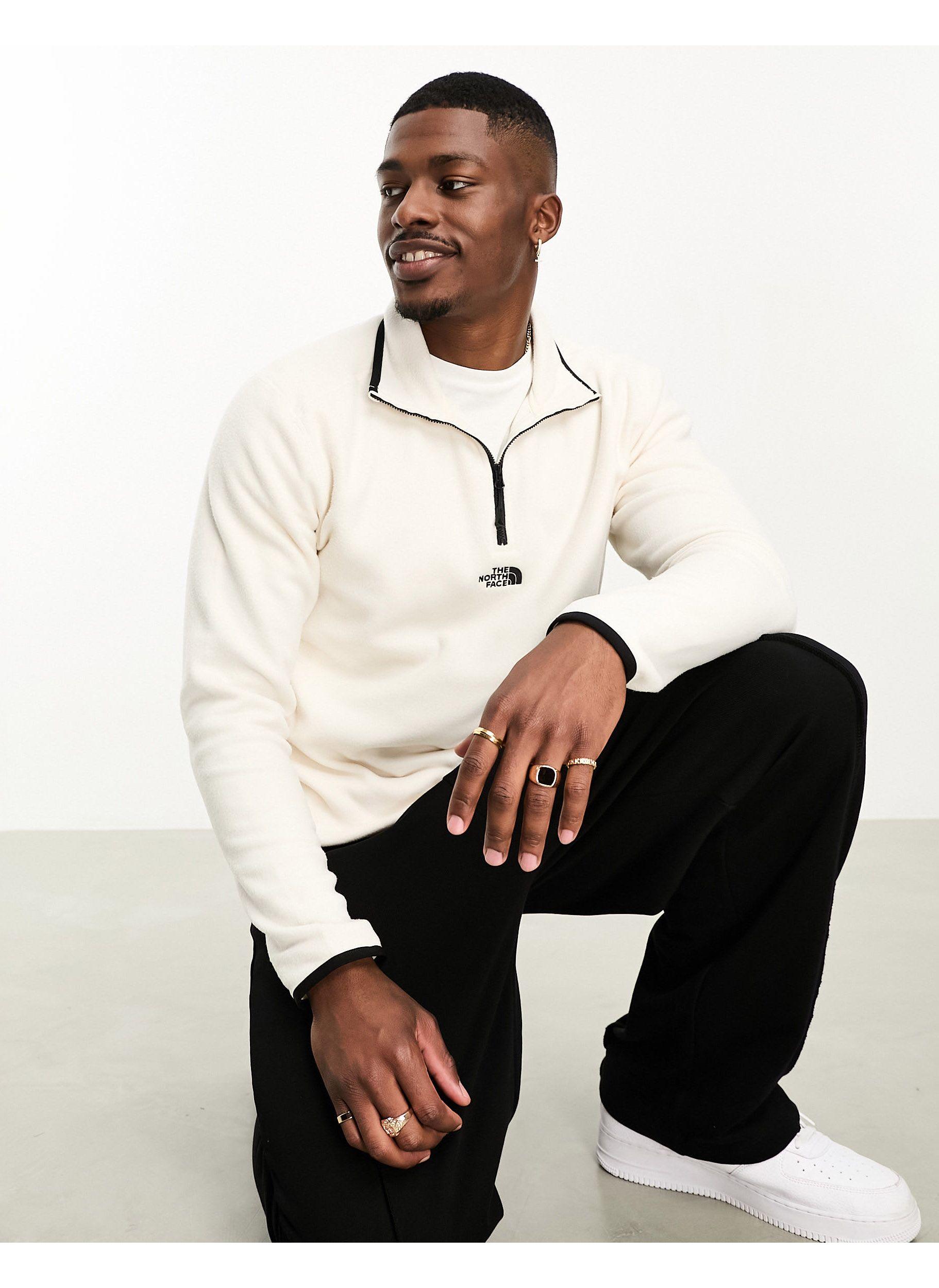 The north sales face white jumper