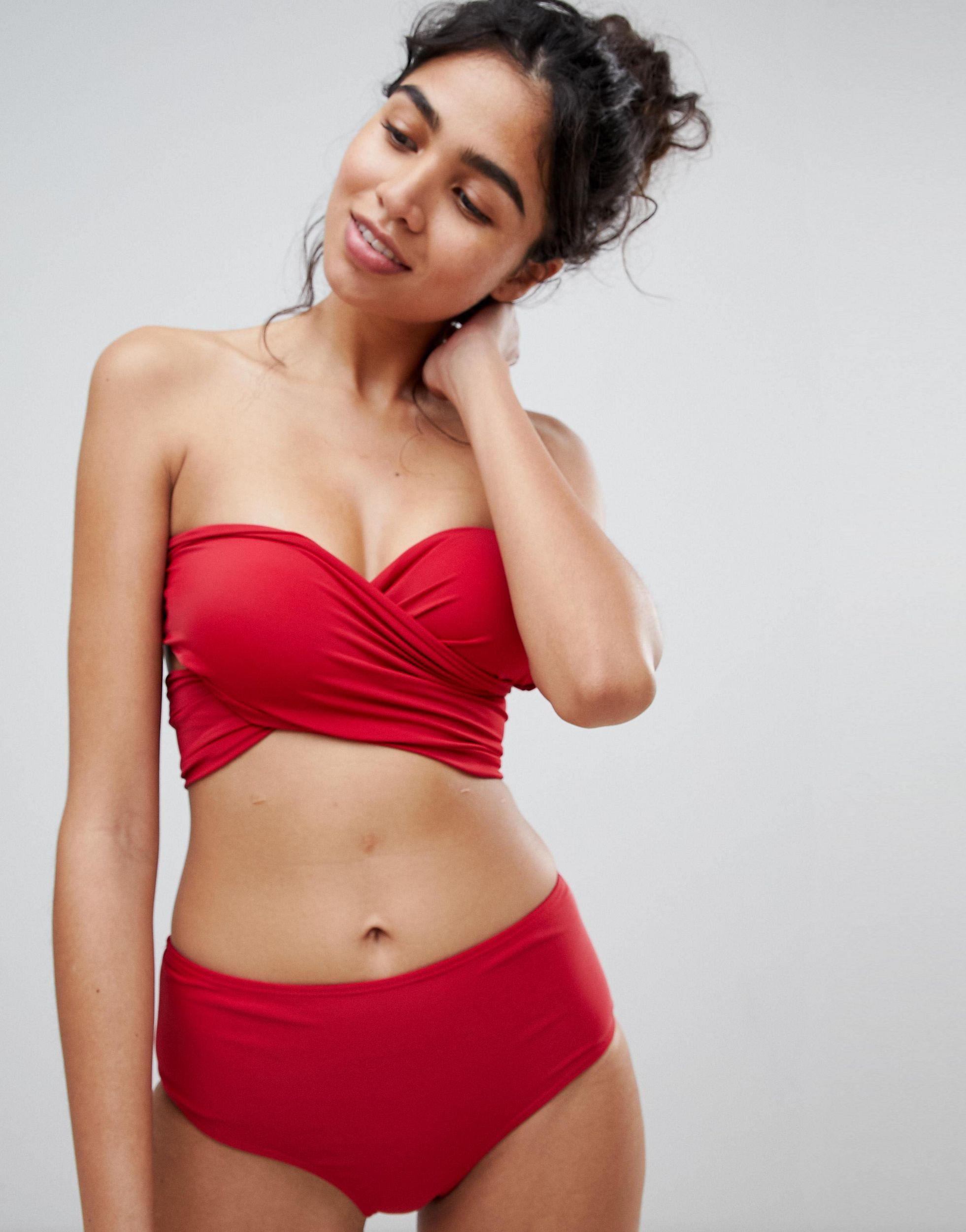 wrap over swimsuit