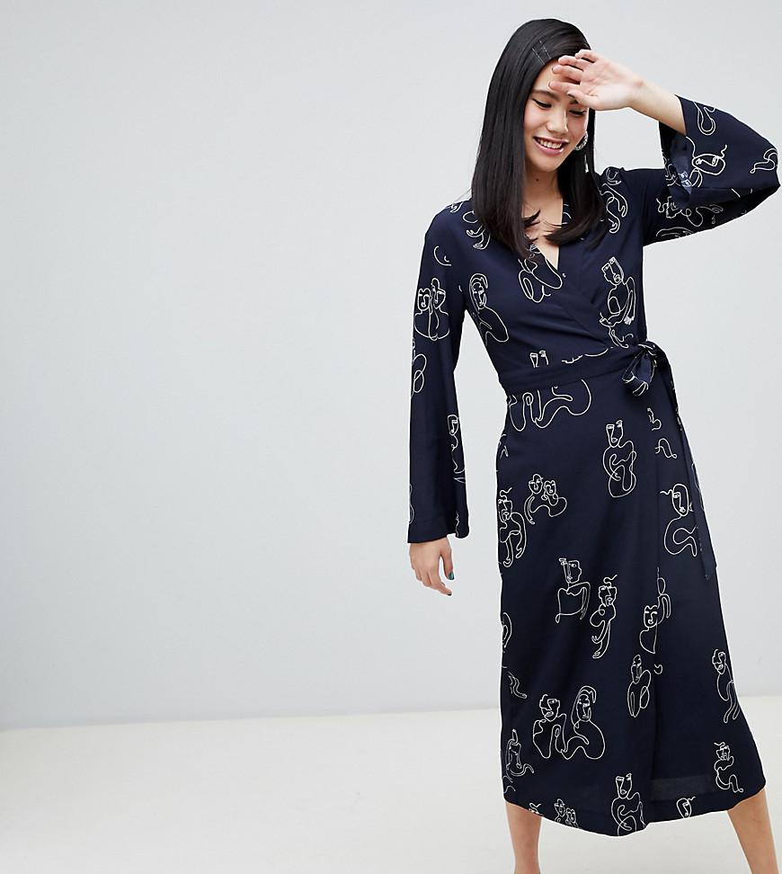 monki enlie wrap dress,ozcelikorme.com