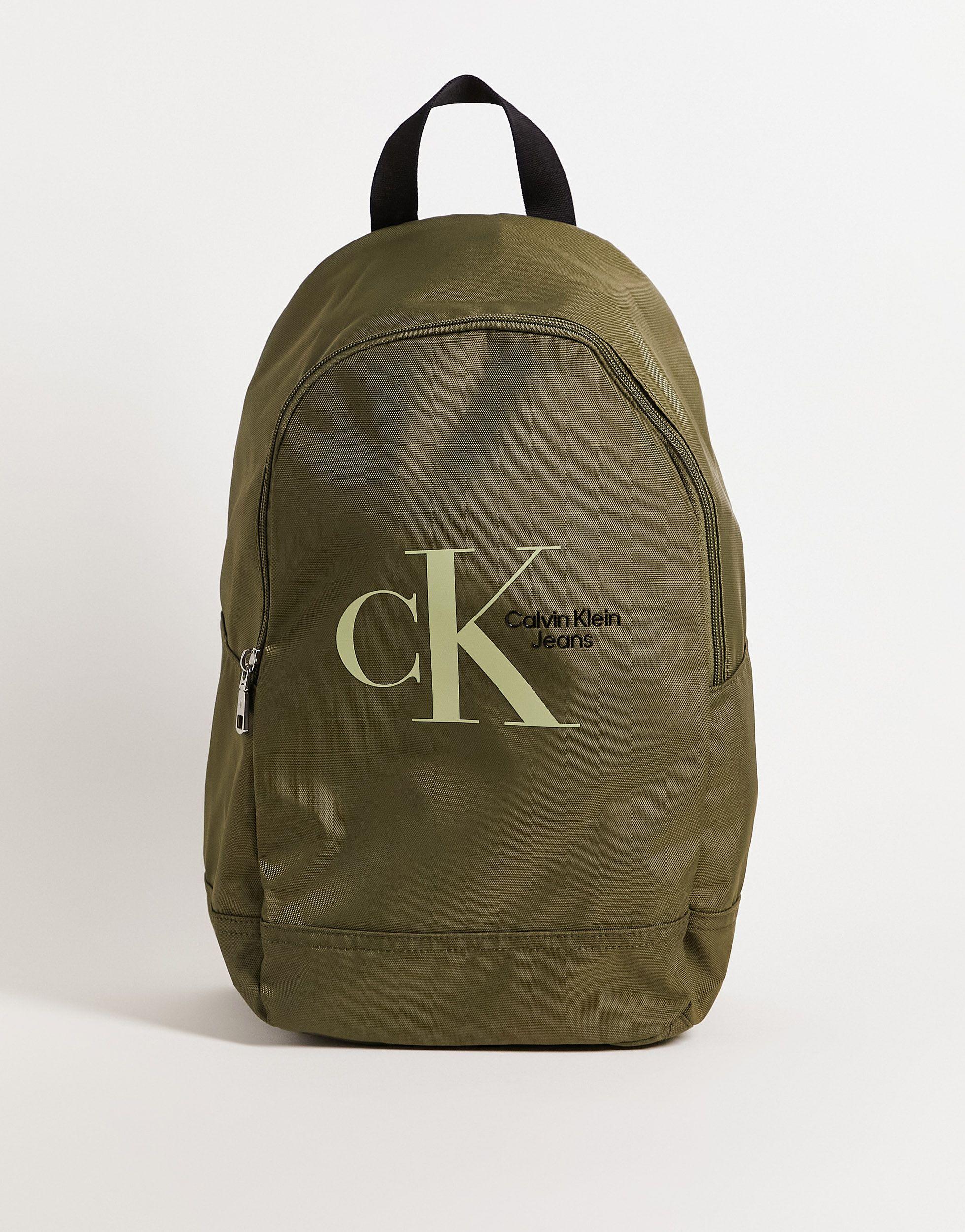 Calvin Klein Sport Essentials Backpack in Green for Men | Lyst
