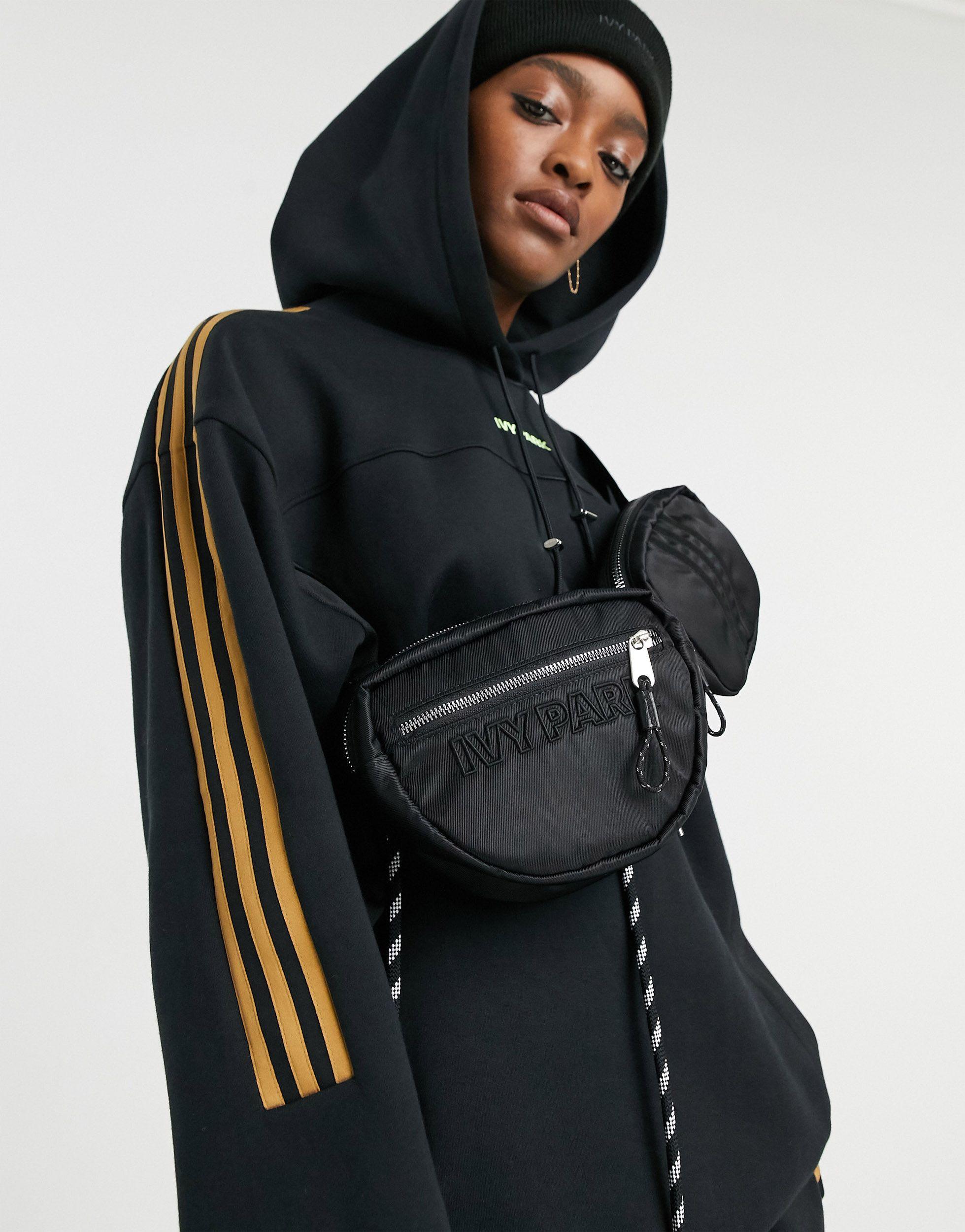 Ivy Park Synthetic Adidas X Belt Bum Bag in Black - Lyst