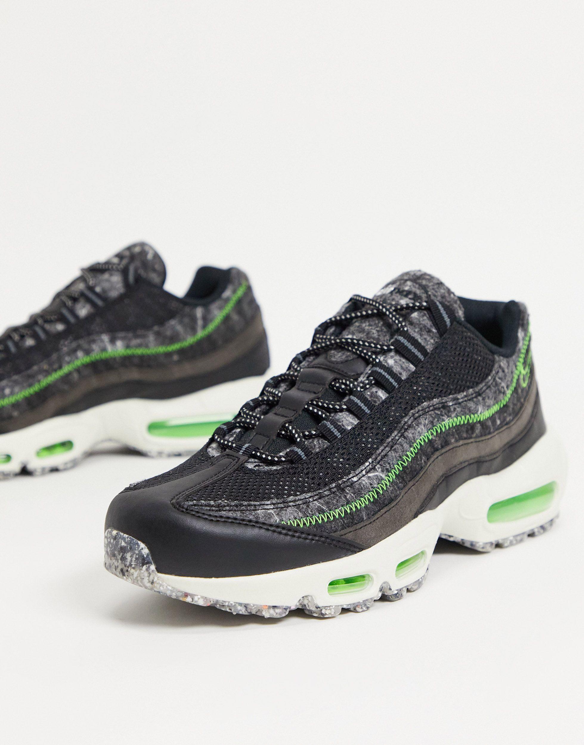 Air max 95 revival - sneakers nereNike in Gomma da Uomo colore Nero | Lyst