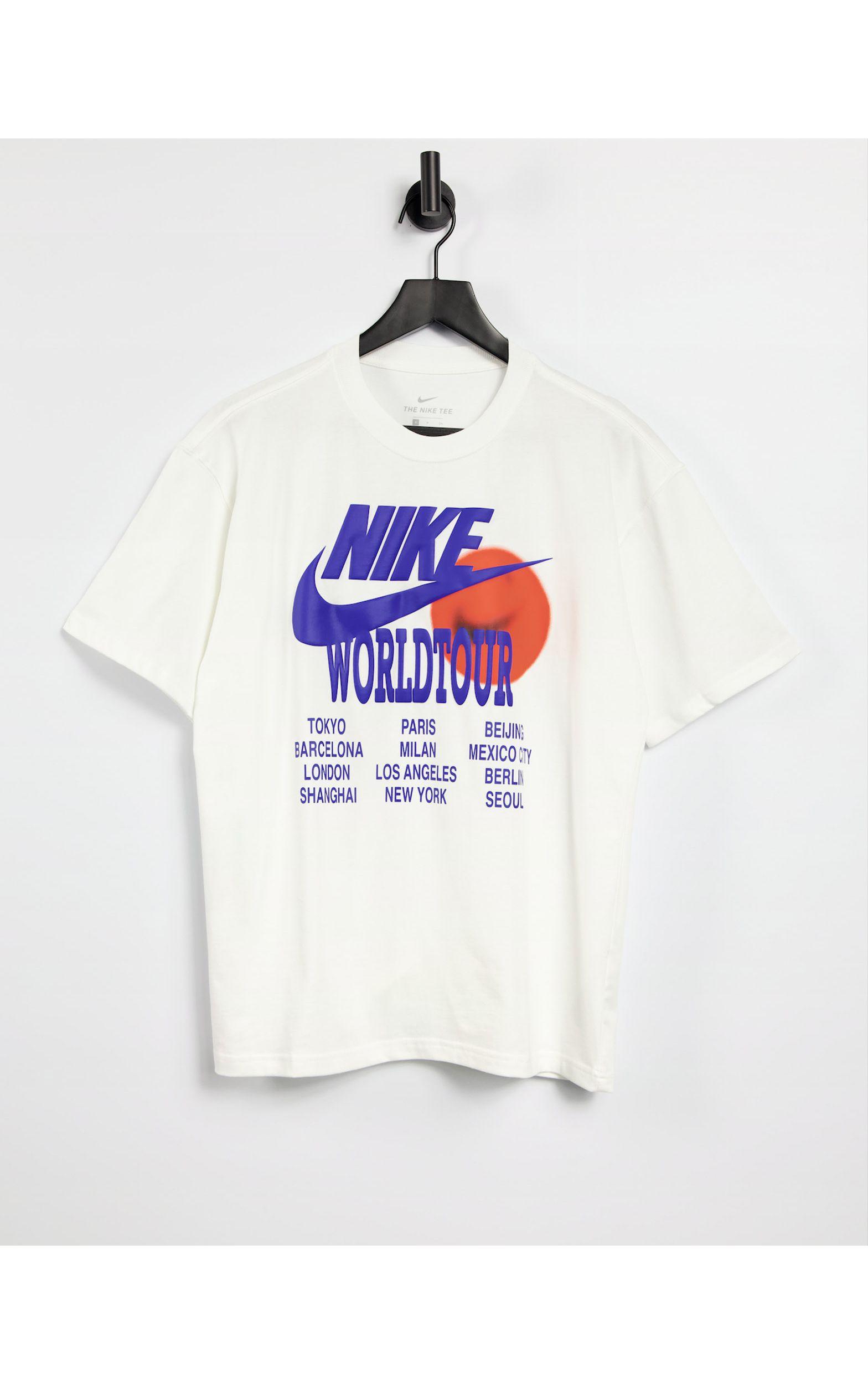 nike tee world tour