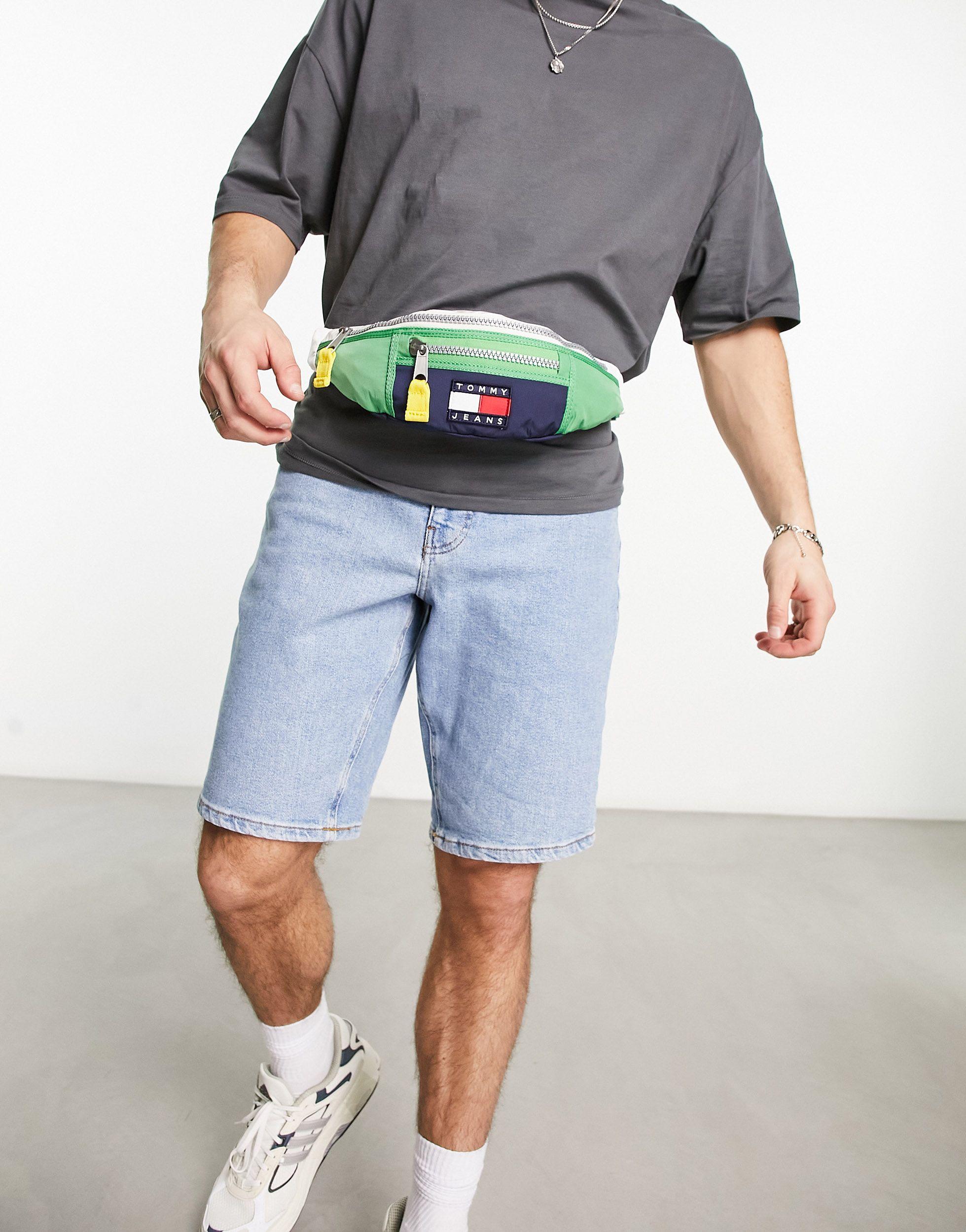 Tommy Hilfiger Colour Block Cross Body Waist Bag in Gray for Men | Lyst