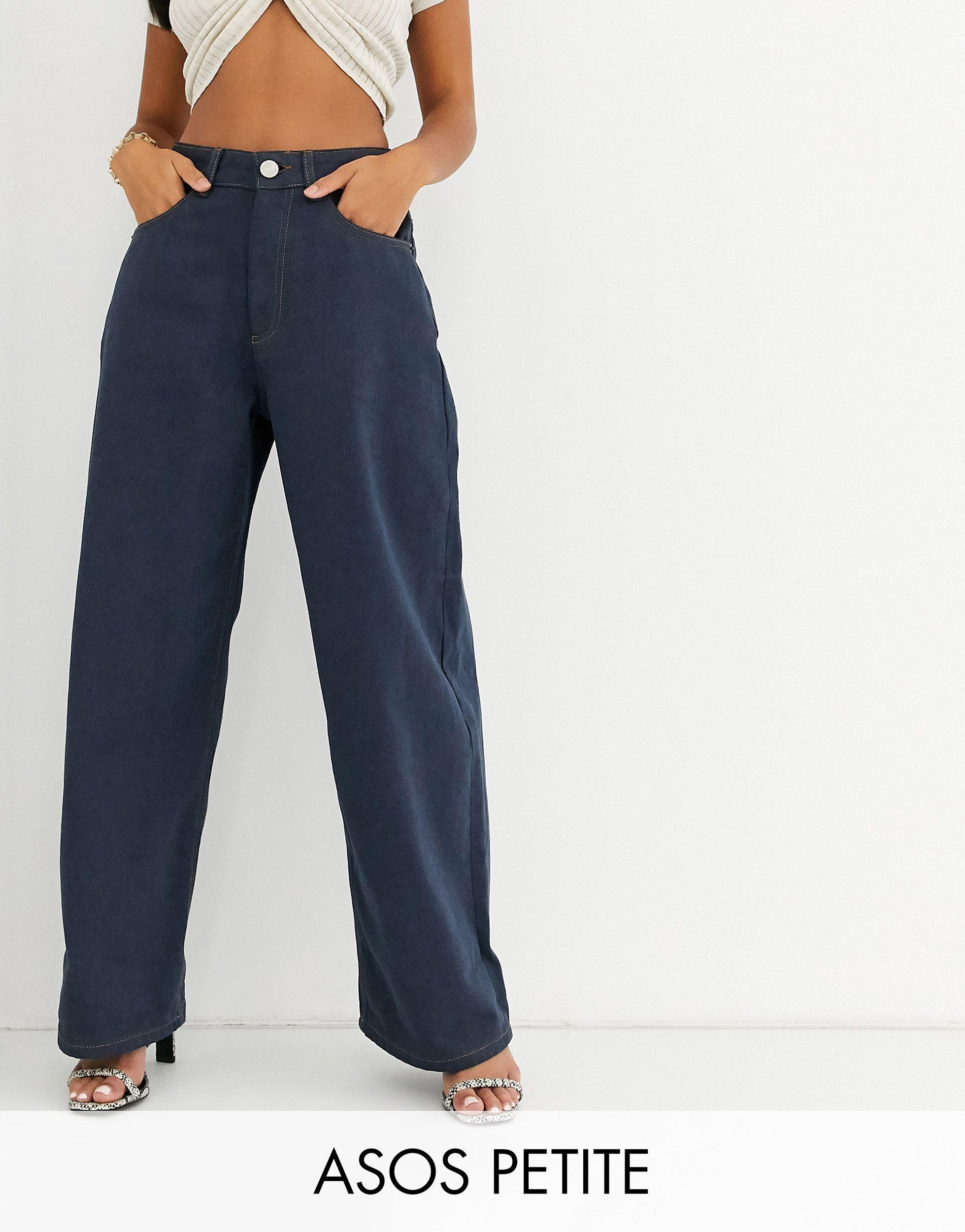 asos design high rise relaxed dad jeans