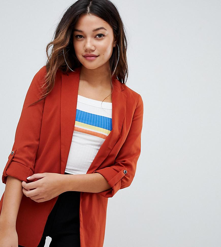 Blazer ruggineBershka in Denim di colore Rosso | Lyst