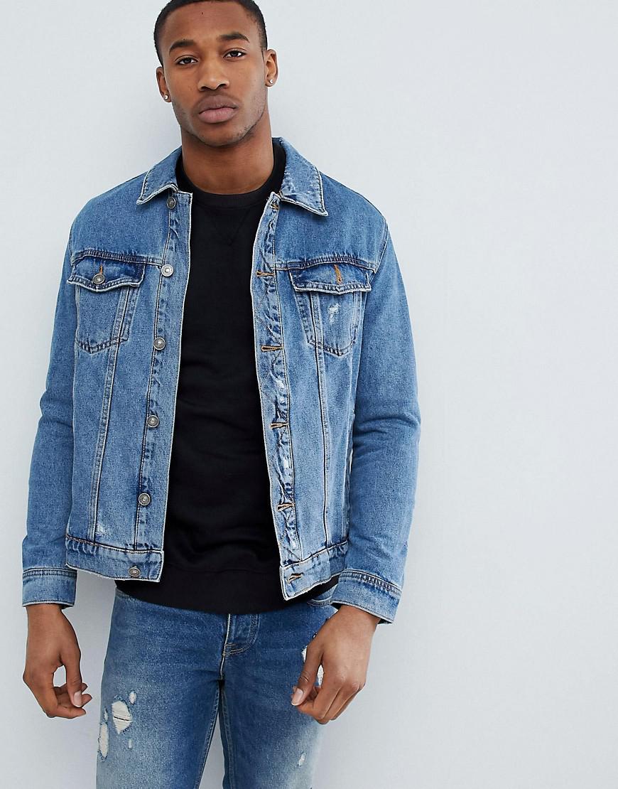 bershka trucker jacket