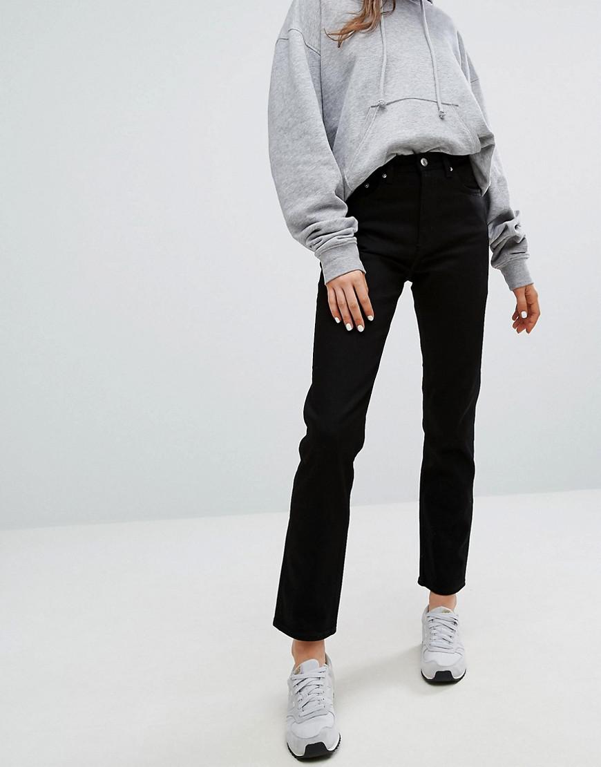 Weekday Seattle Mom Jeans in Black | Lyst Canada