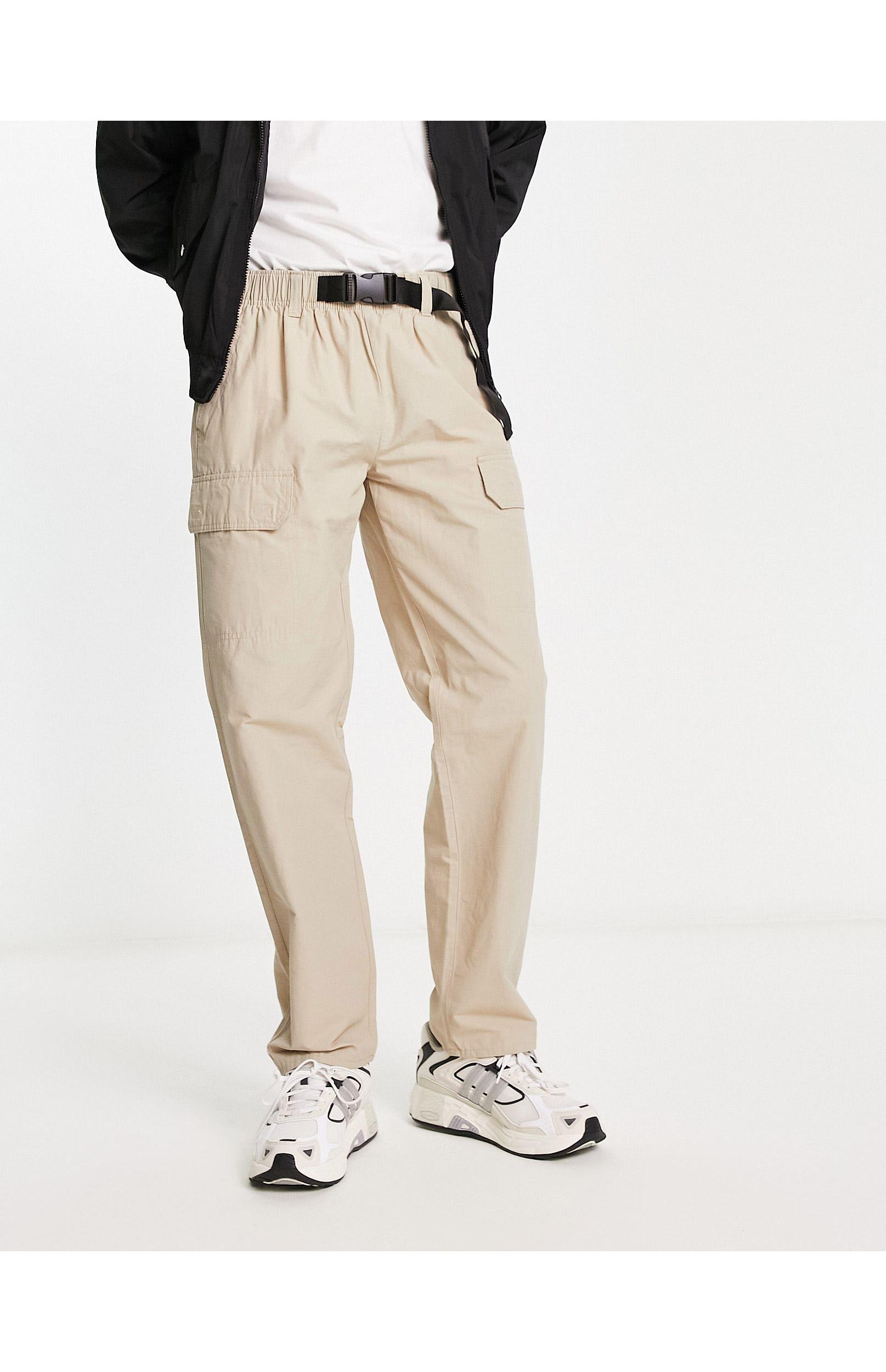 Pantalon cargo style utilitaire avec ceinture à clip - taupe New Look pour  homme en coloris Neutre | Lyst