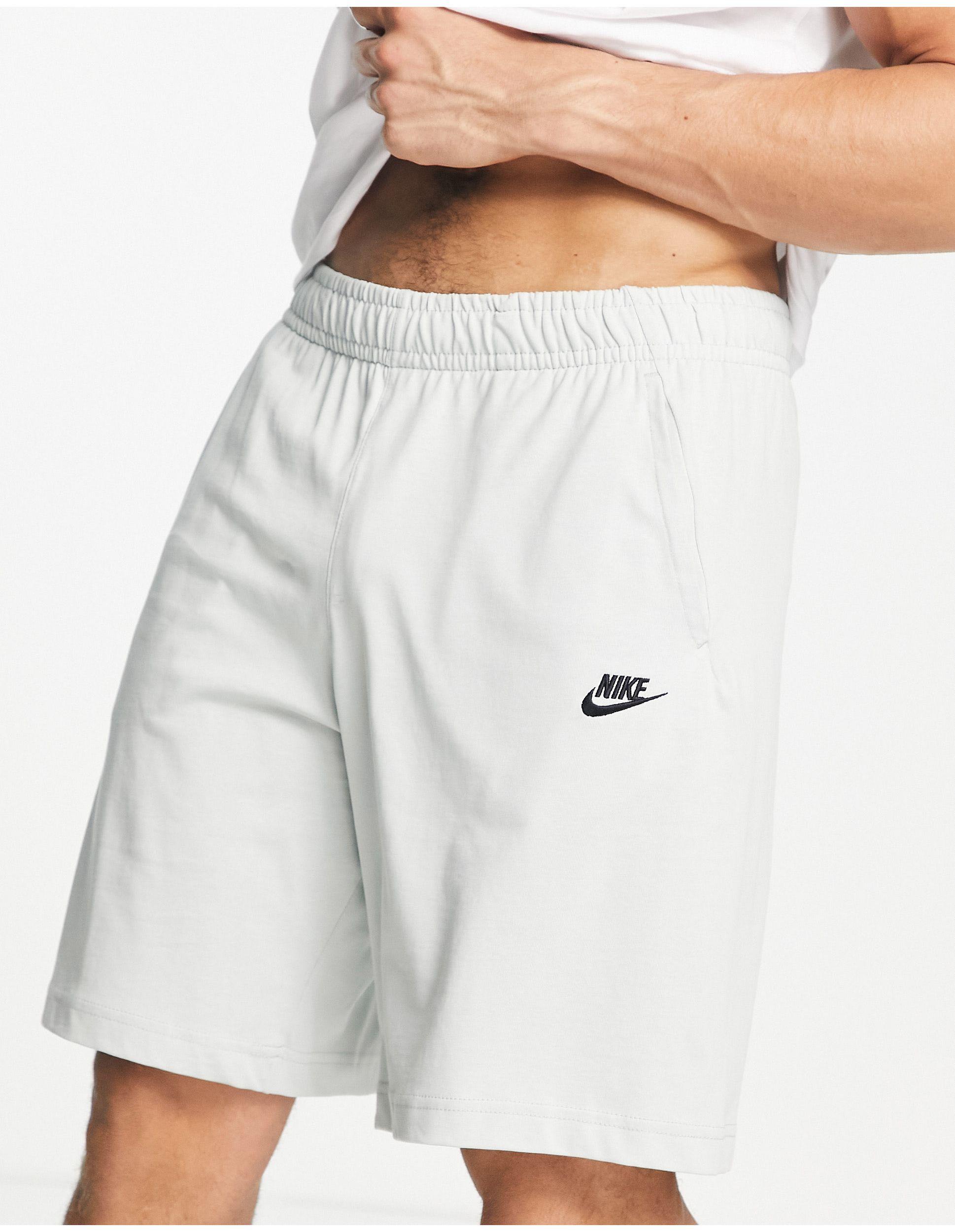 Nike Club Shorts in Light Silver (Metallic) for Men | Lyst Australia