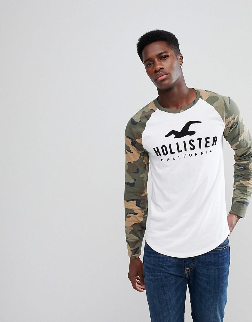 Hollister camo long sleeve Clearance