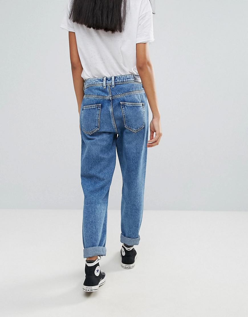 Pepe Jeans Denim Vagabond Boyfriend Jeans in Blue | Lyst