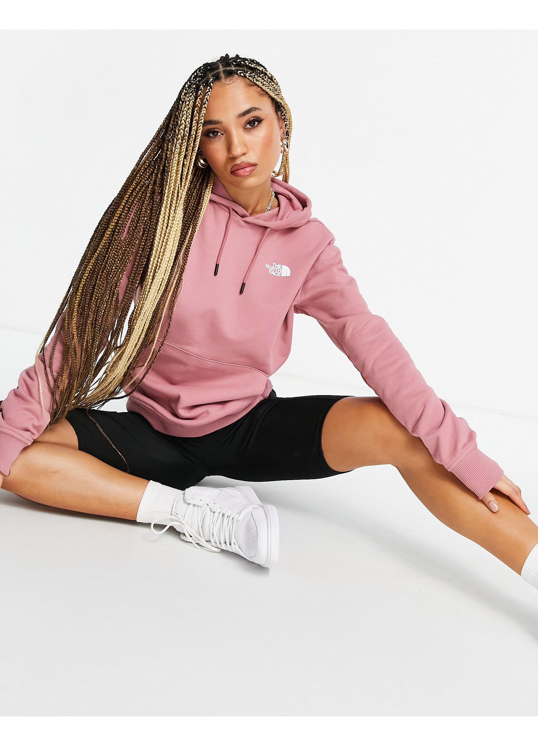 Sudadera rosa con capucha stroke mountain exclusiva en asos The North Face  de color Rosa | Lyst
