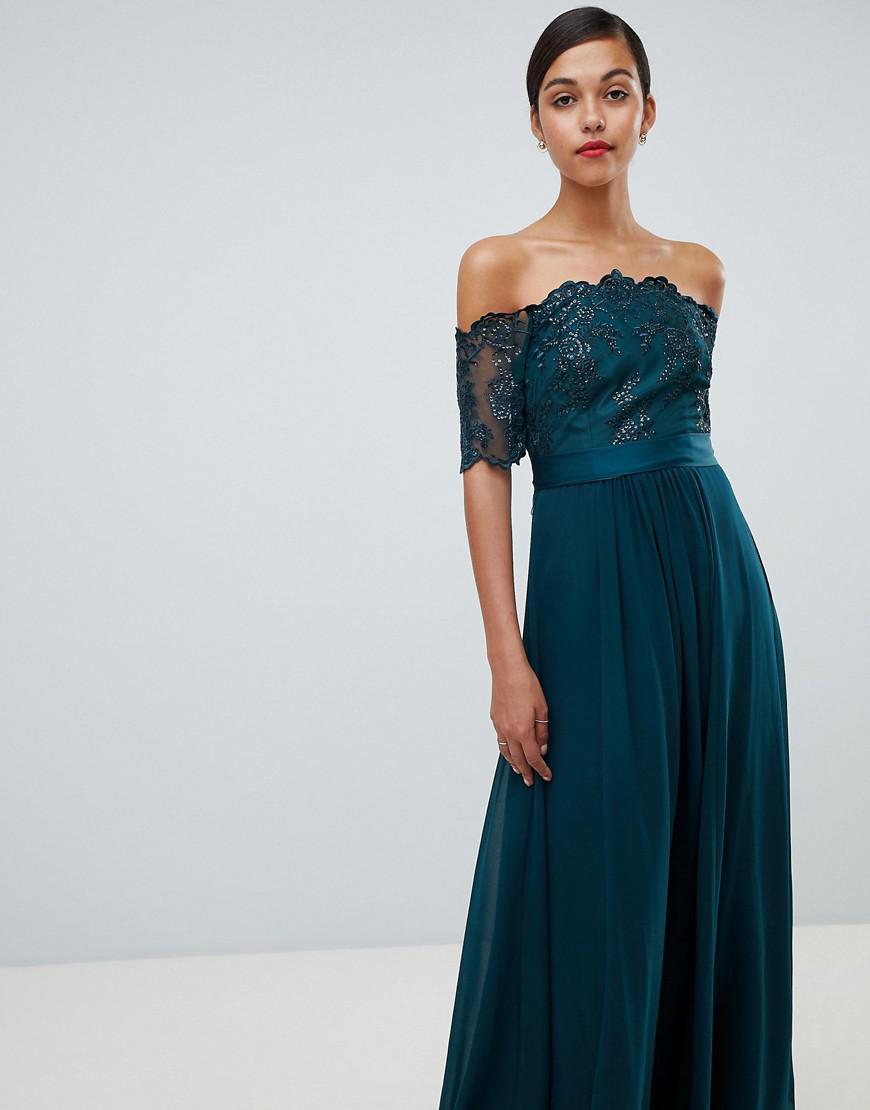 Coast Maddie Embroidery Maxi Dress in 