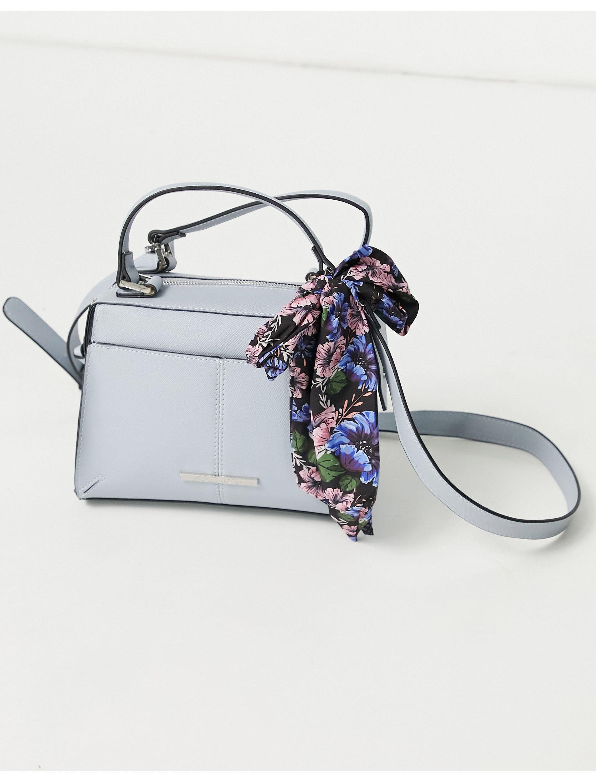 Steve Madden Reese Cross-body Bag With Scarf Tie in Blue Lyst UK