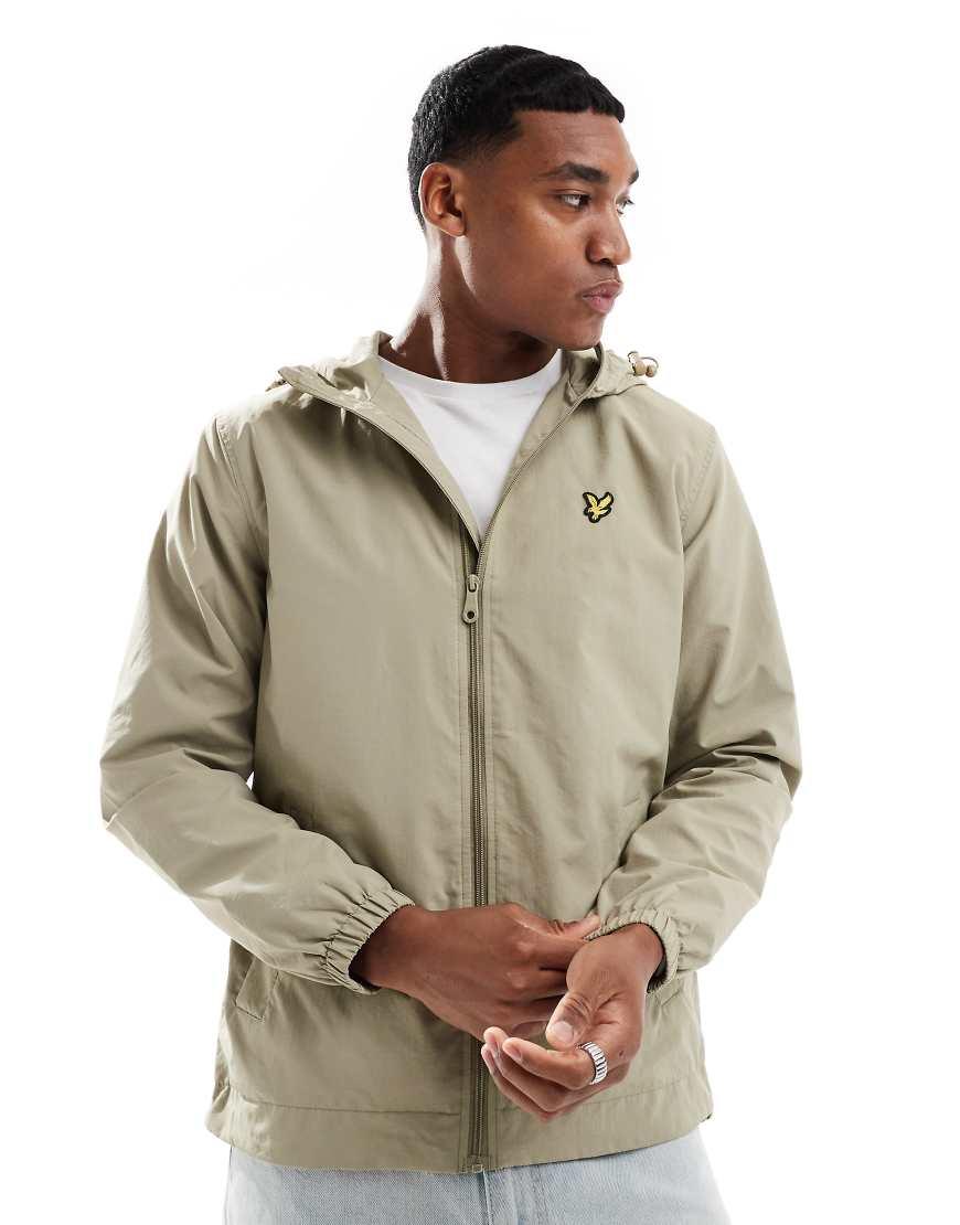 Lyle Scott Men´s Natural Zip Through Hooded Jacket jackets - Technical View