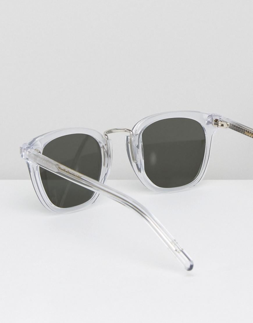 Lyst - Monokel Eyewear Monokel Square Sunglasses Ando In Clear for Men