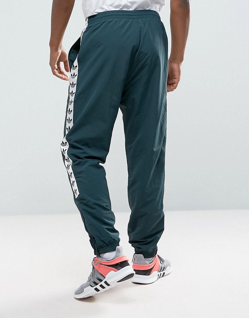 adidas Originals Synthetic Adicolor Tnt Tape Wind Track Joggers In ...