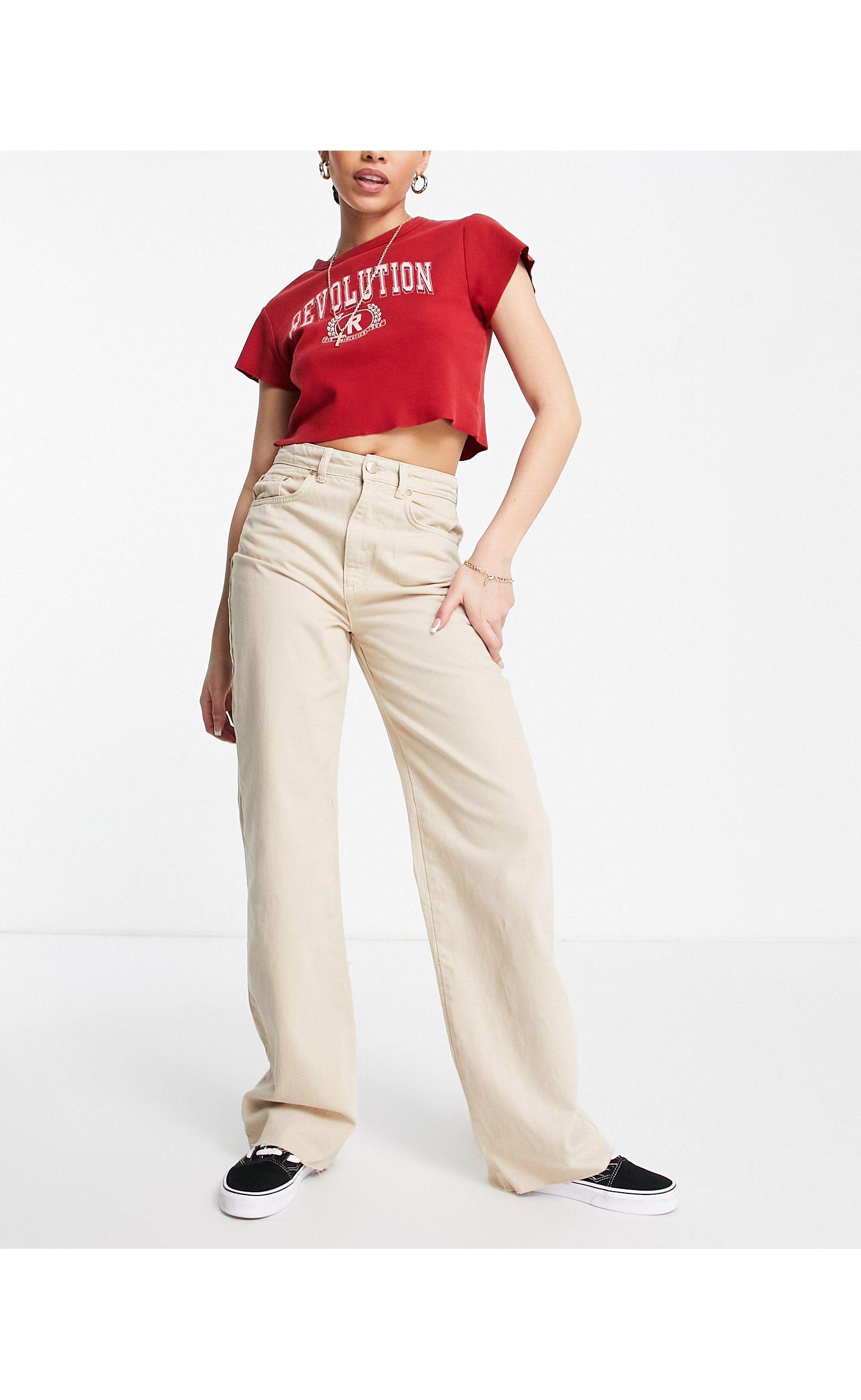 Stradivarius Denim 90s Dad Jean in 