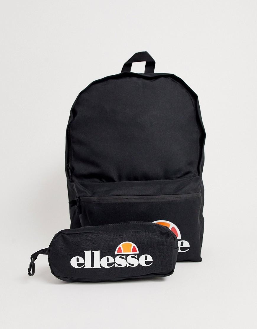 ellesse backpack and pencil case