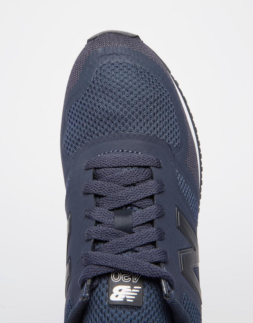 mens new balance navy 420 trainers