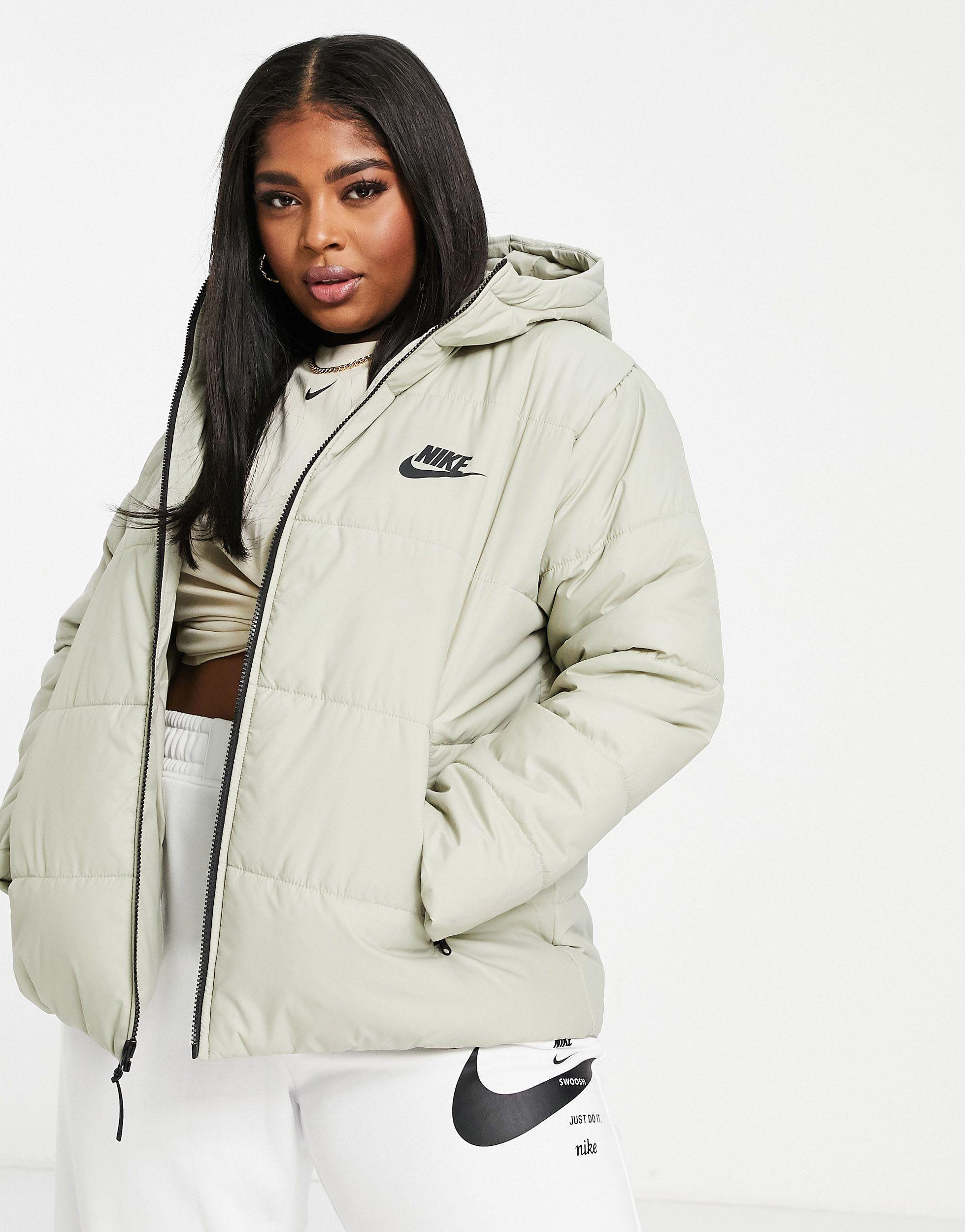 Nike Synthetic Plus Padded Jacket With Back Swoosh | Lyst